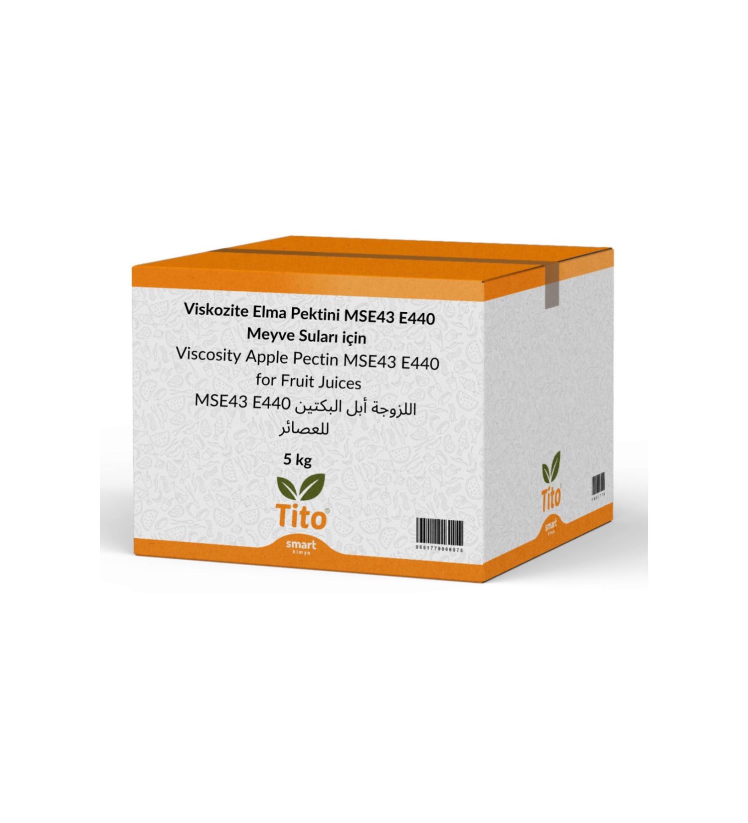 tito Viscosity Apple Pectin Mse43 E440 For Fruit Juices 5 Kg