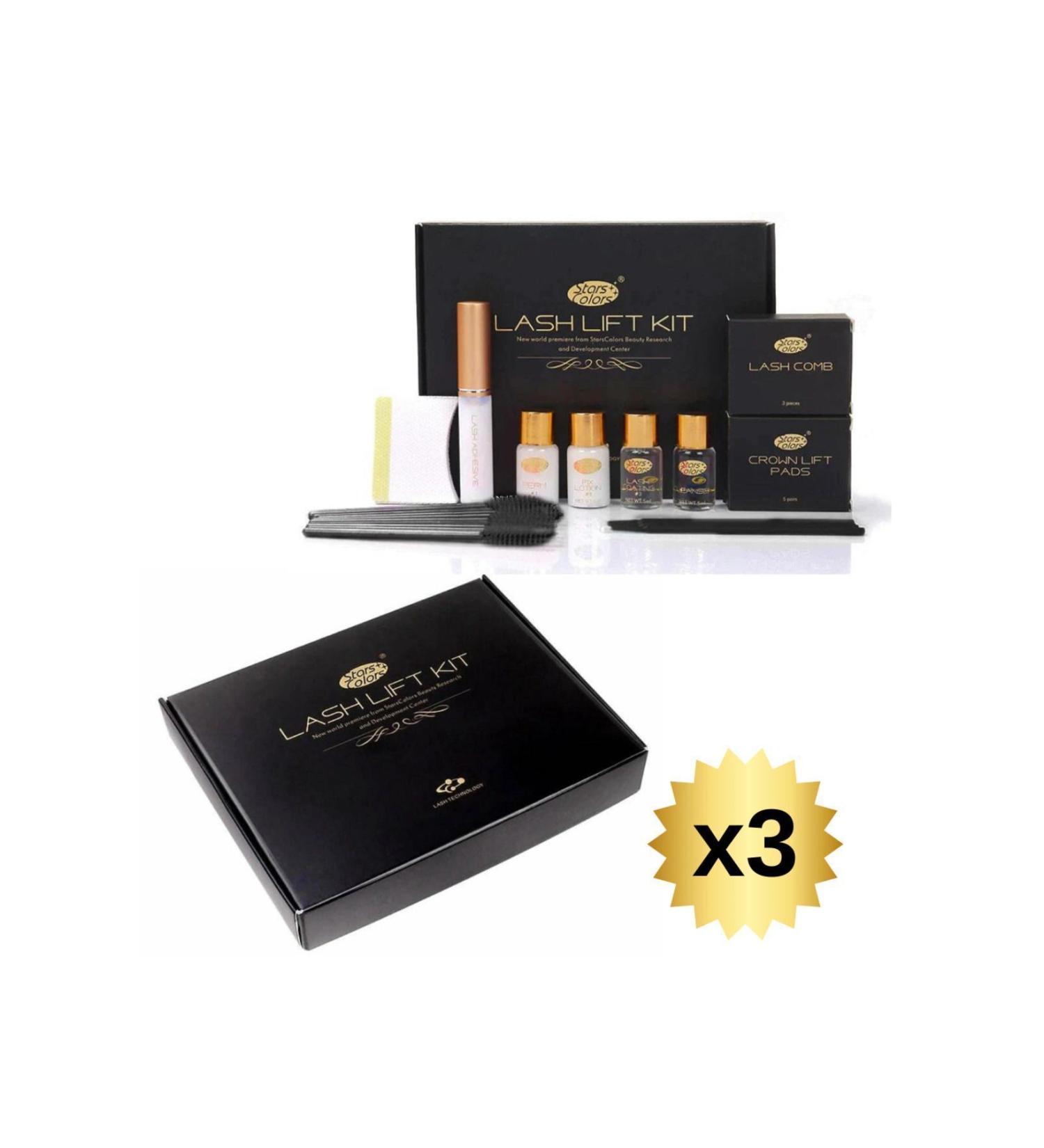 Star Color Lash Lift Kit Perma Eyelash-Eyebrow Lifting Set Full Professional Set