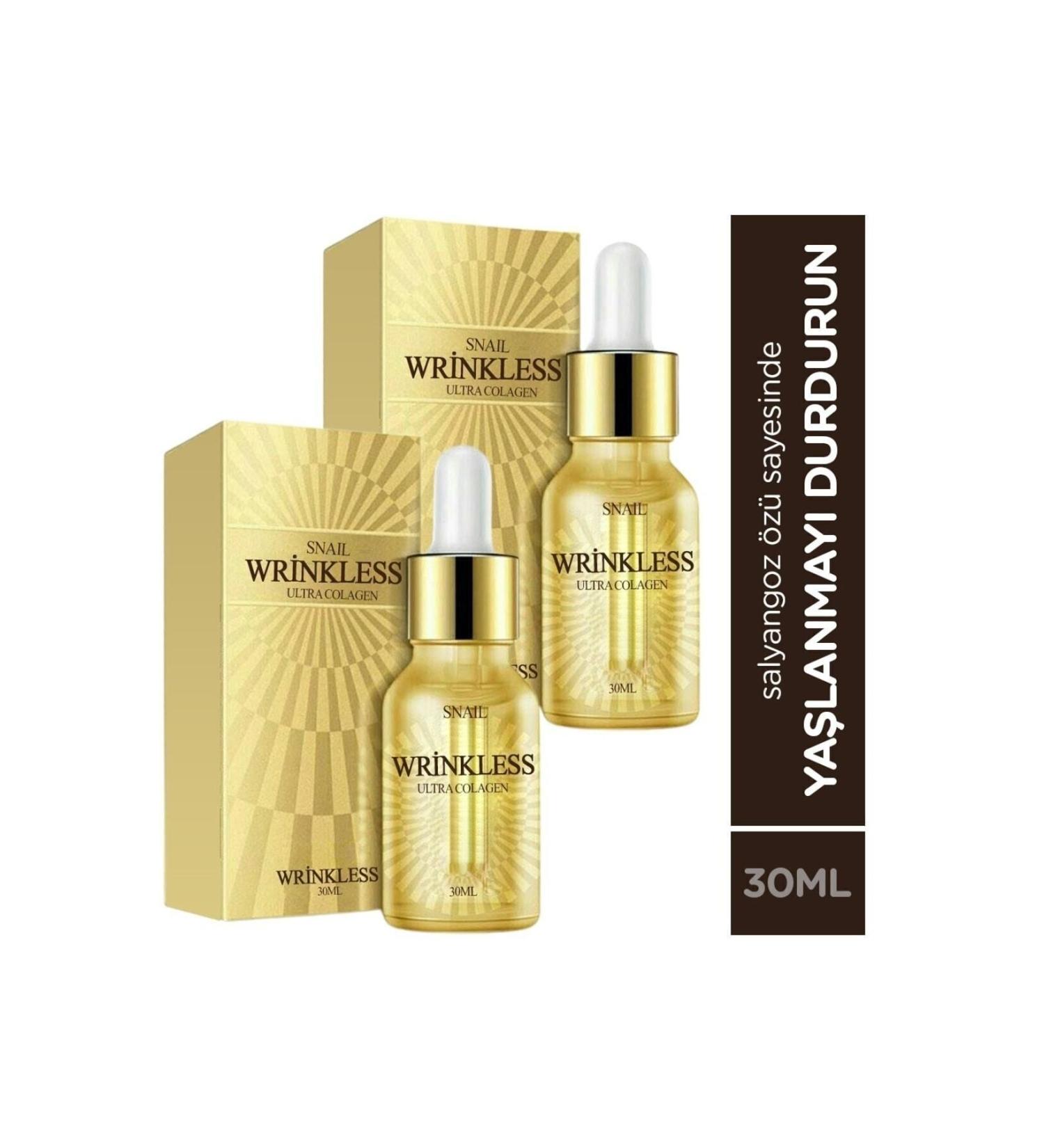 Wrinkless Snail Cream ULTRA COLLAGEN FACIAL SERUM SERUM WITH SNAIL EXTRACT