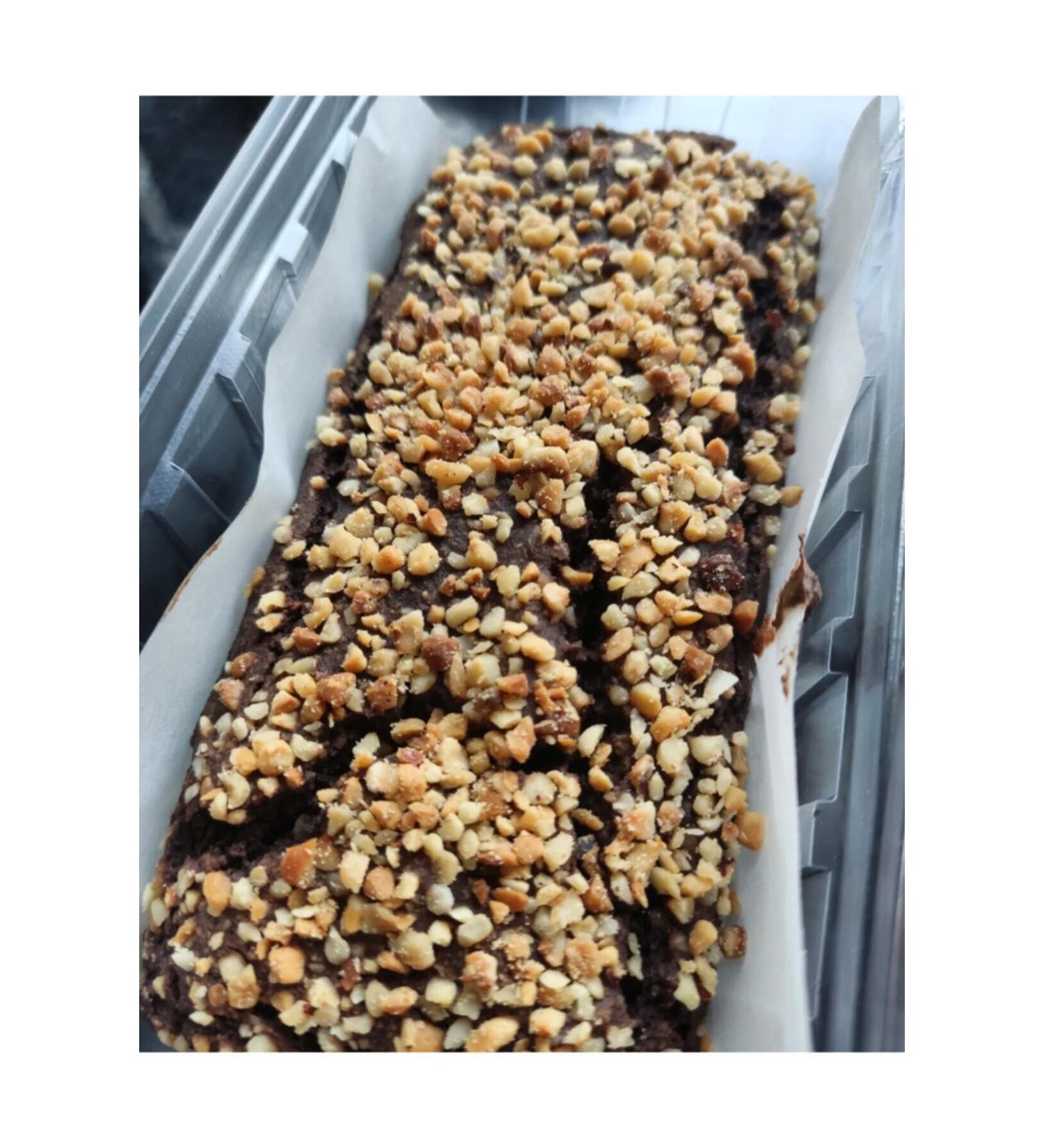 Blendfood Ketogenic Gluten-Free Lactose-Free Raw Cacao Peanut Cake (6 PORTIONS)