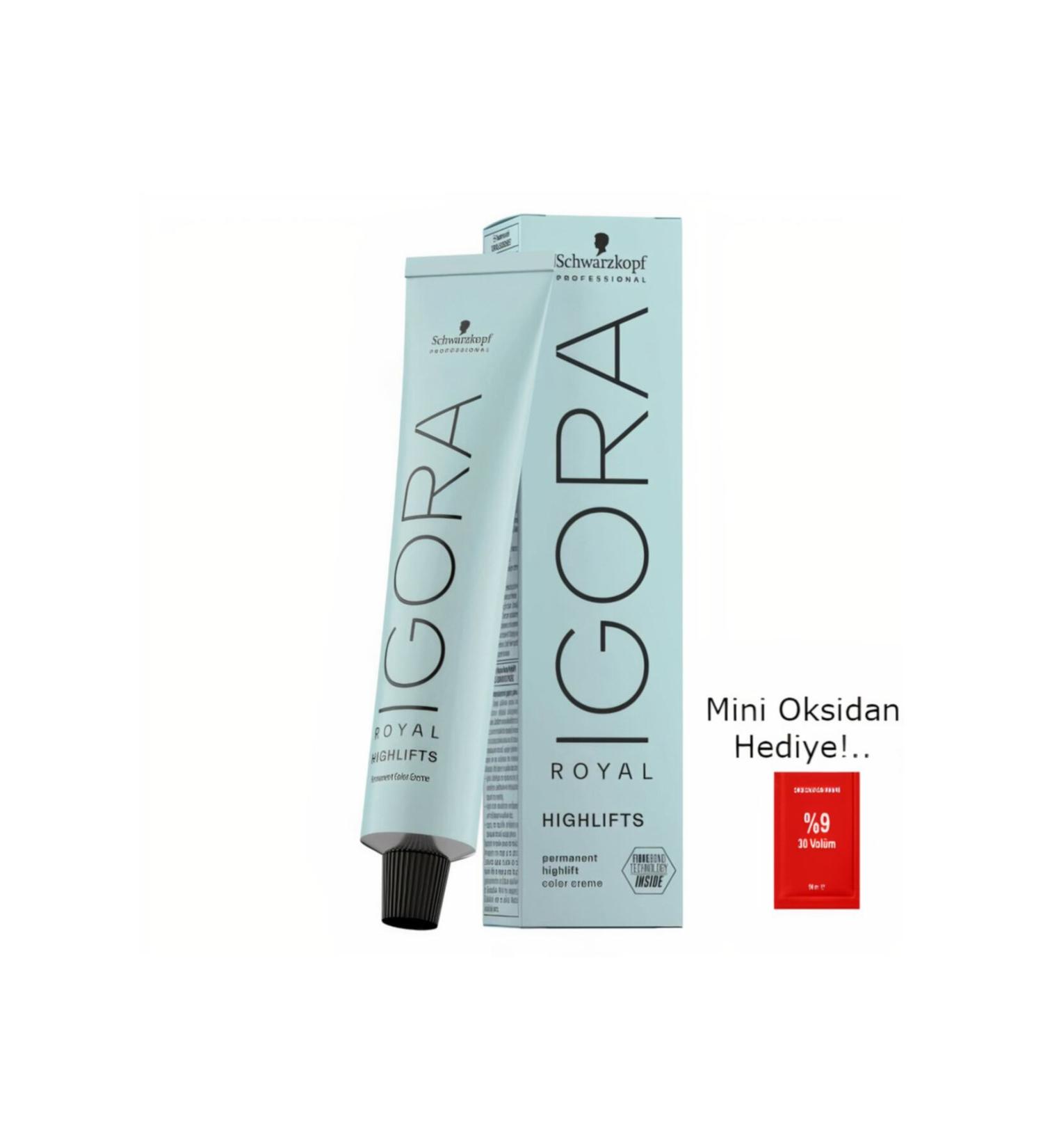 Igora Evakuaf r Royal 10.0 Ultra Blonde Tube Hair Dye + Mini Oxidant 30 Vol.