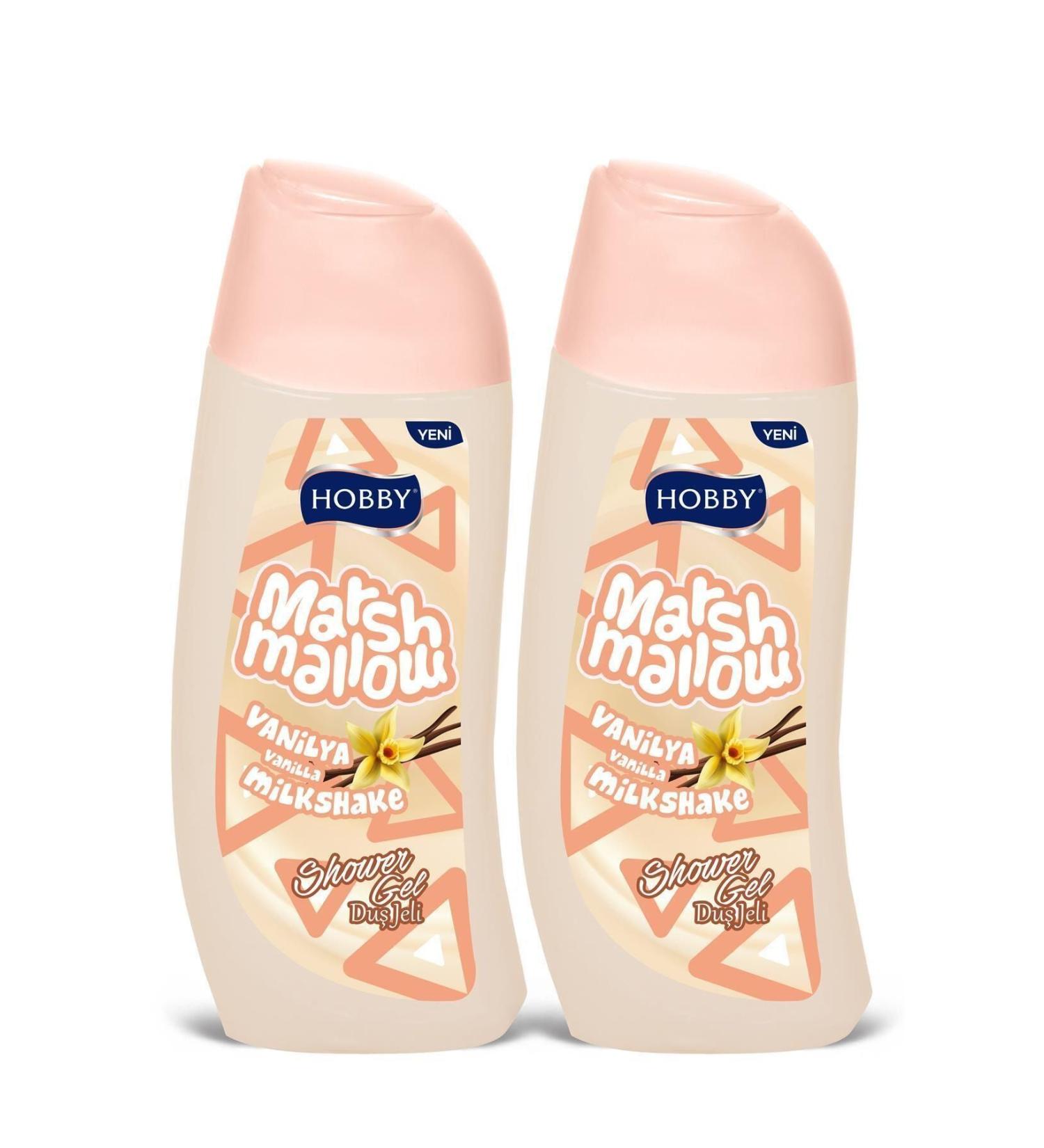 Hobby Marshmallow Vanilla Shower Gel 500 Mlx2