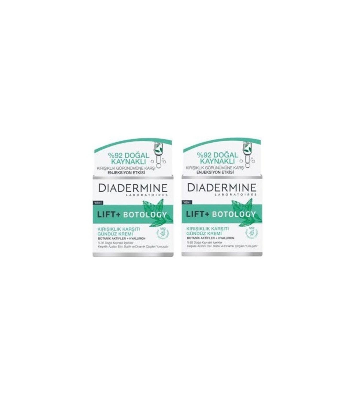 Diadermine Lift + Botology Anti-Wrinkle 50 ml Day Cream 2 Pieces