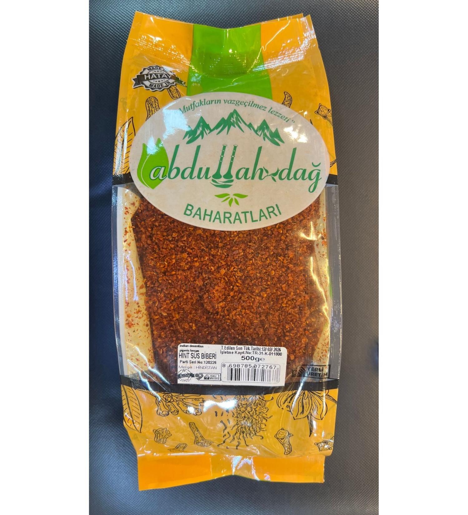 Hac o lu Spice Hatay Local Indian Atomic Chili Pepper Chili Pepper Poison Hot Piscopat 500 gr - 1 / 2 Kg - Buy Online on GoSupps.com