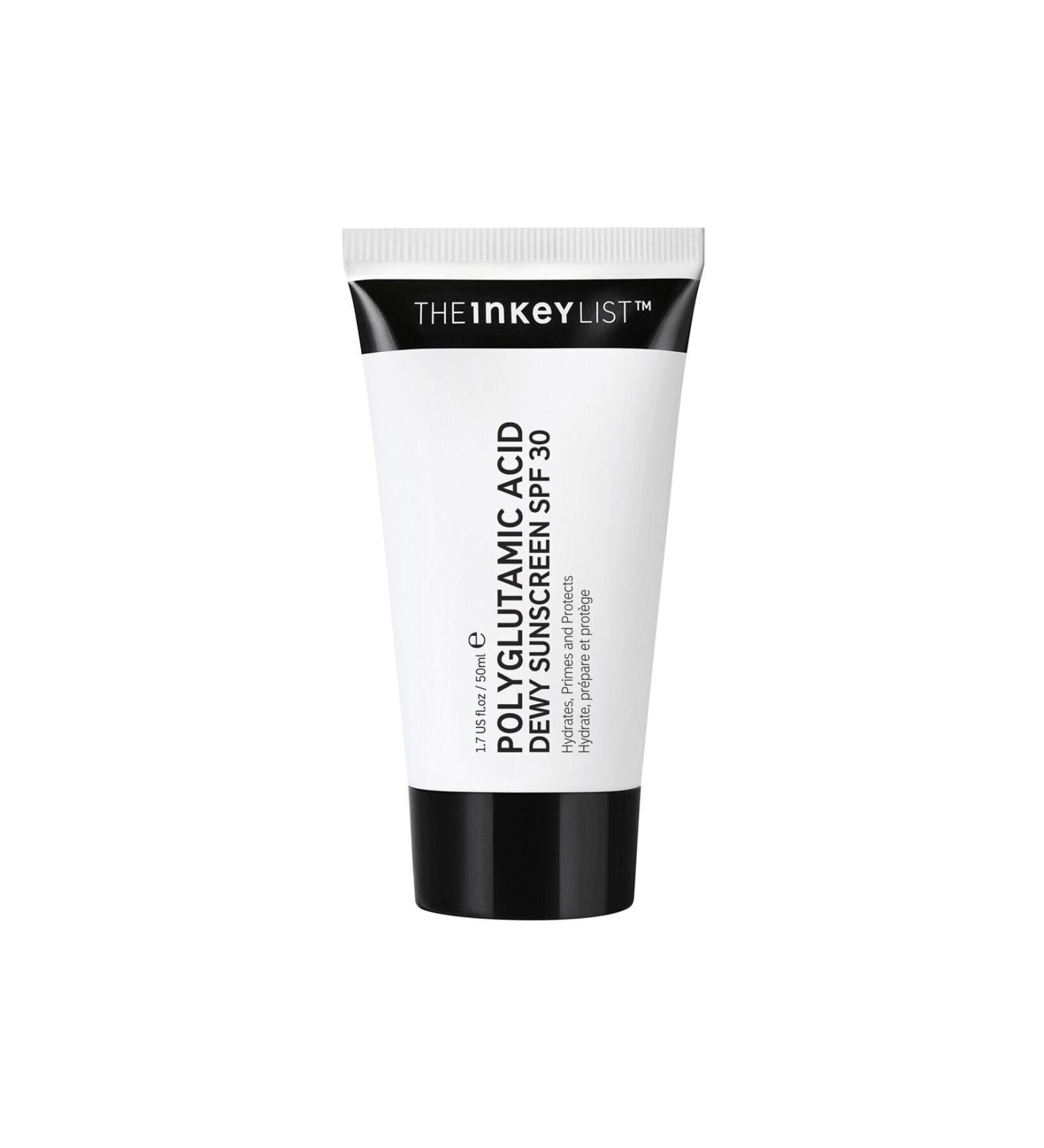 THE INKEY LIST Polyglutamic Acid Dewy Sunscreen SPF30 - SPF30 Sun Cream 50ml