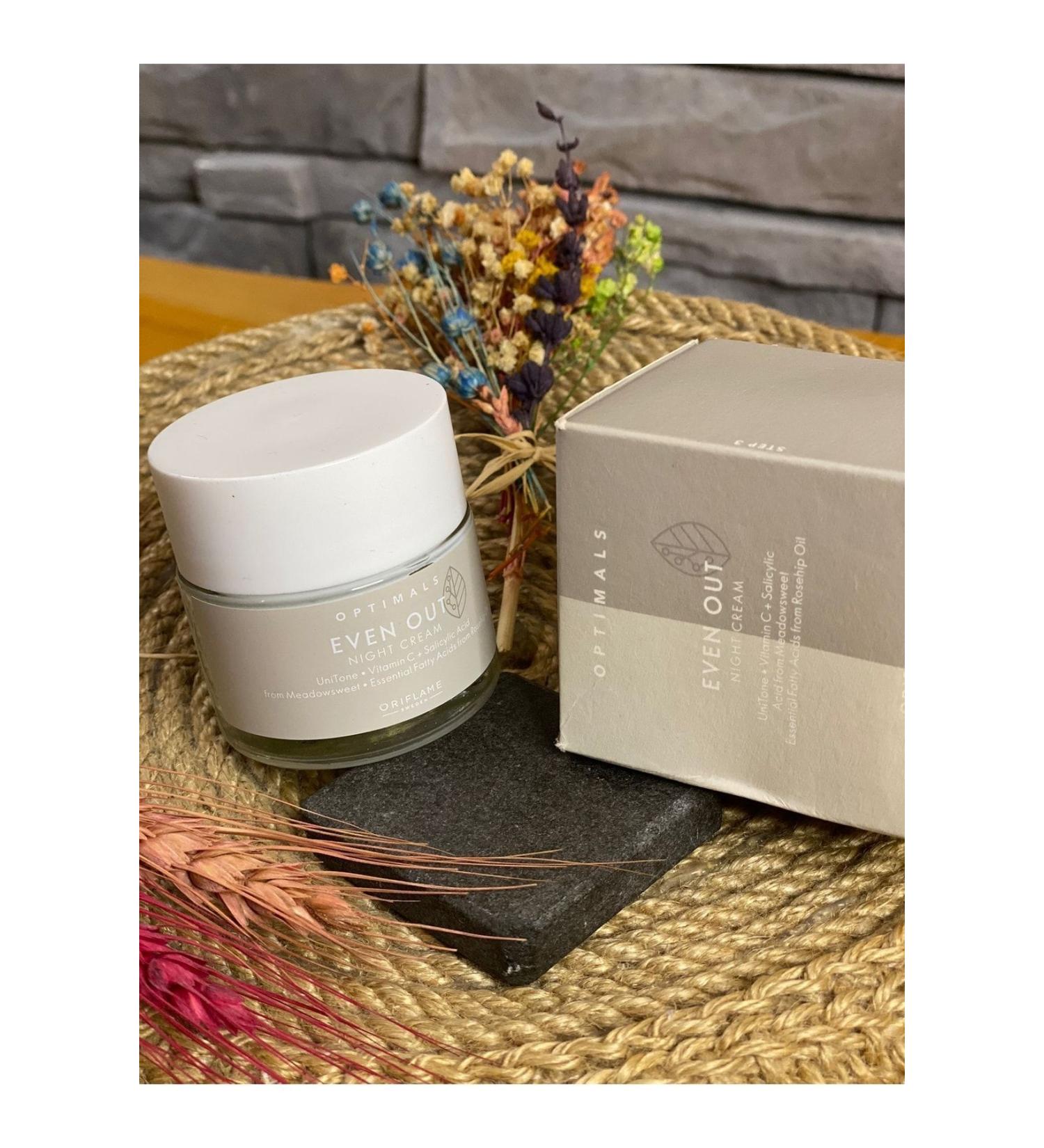 Oriflame Optimals Even Out Day + Night Cream + Eye Contour Cream Set - Buy Online on GoSupps.com