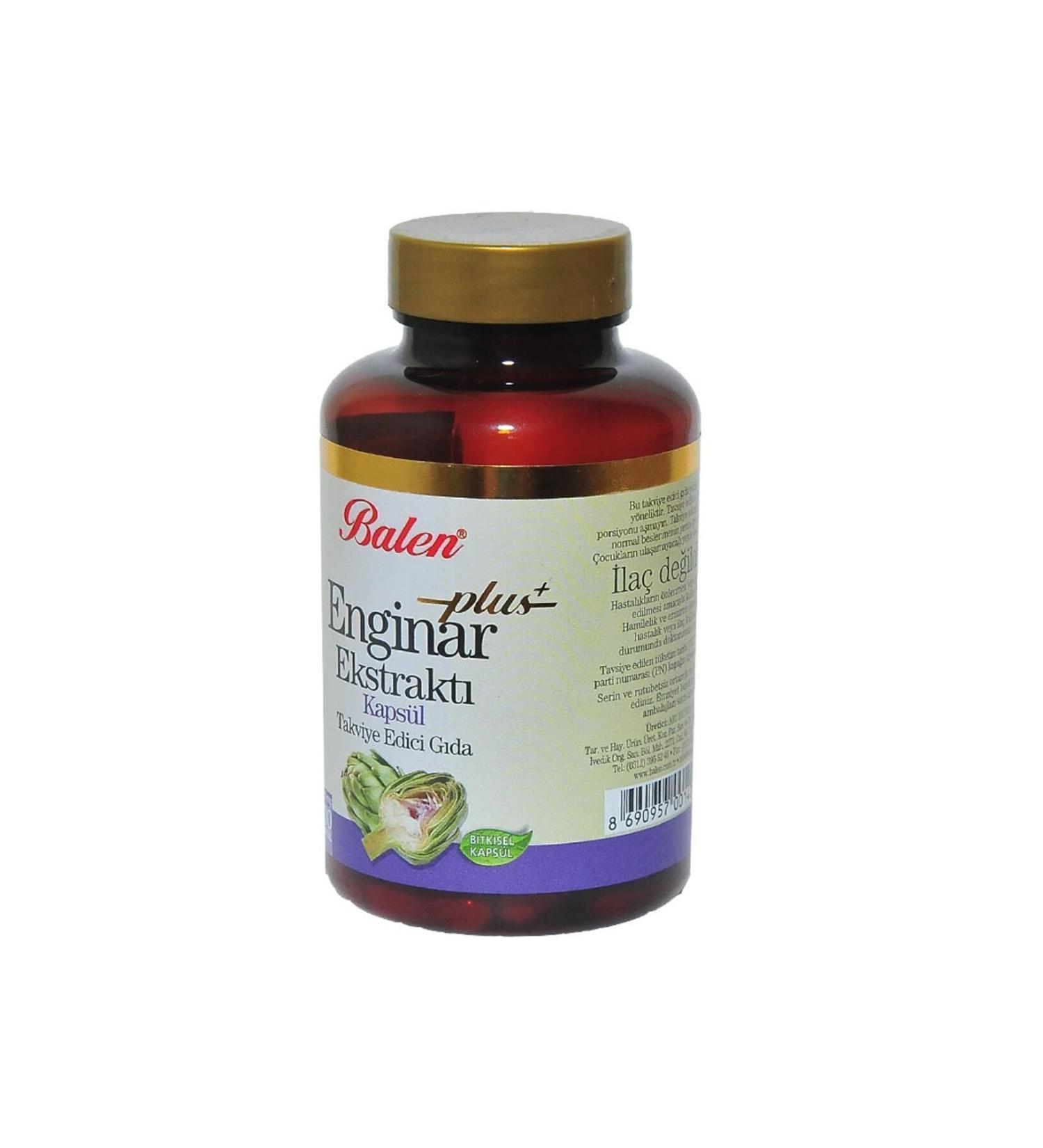 Balen Artichoke Extract Plus+ 100 Capsules