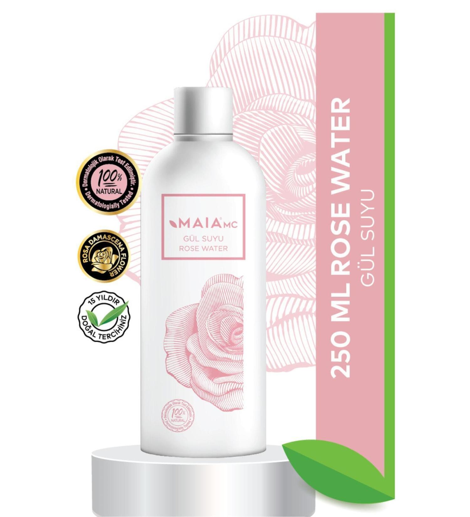 Maia mc Rose Water Organic Moisturizes Your Skin Fights for Freshness and Smooth Skin - Buy Online on GoSupps.com
