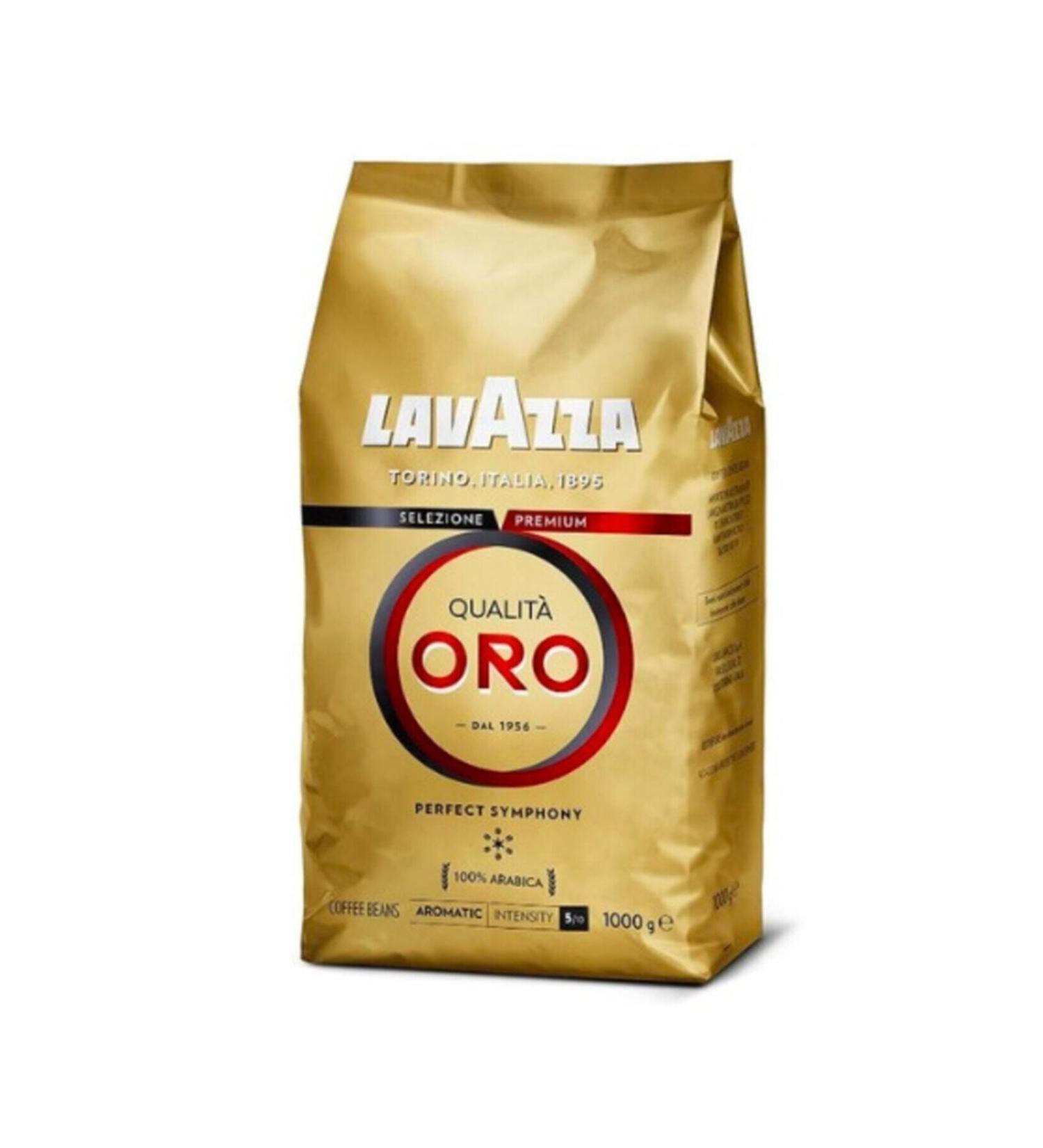 LavAzza Qualita Oro Coffee Beans 1 Kg - Buy Online on GoSupps.com