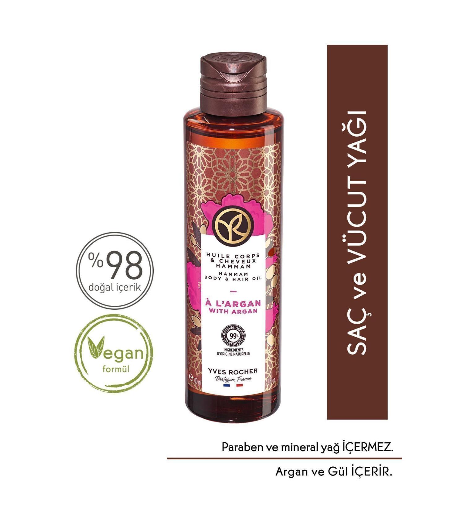 Yves Rocher Hair and Body Oil - Oriental Argan 100ml / La Roche Posay Gel Gift - Buy Online on GoSupps.com