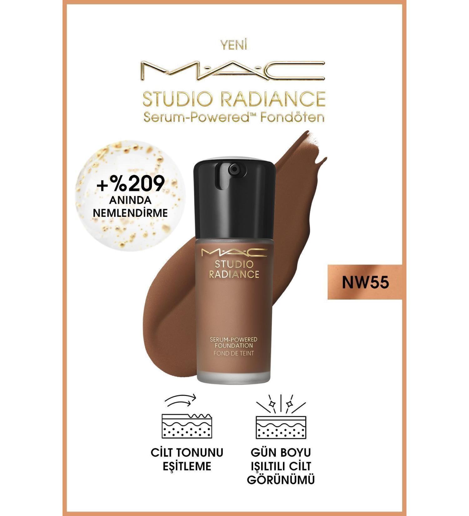 Mac Studio Radiance Serum-Powered Foundation-NW55-30ml