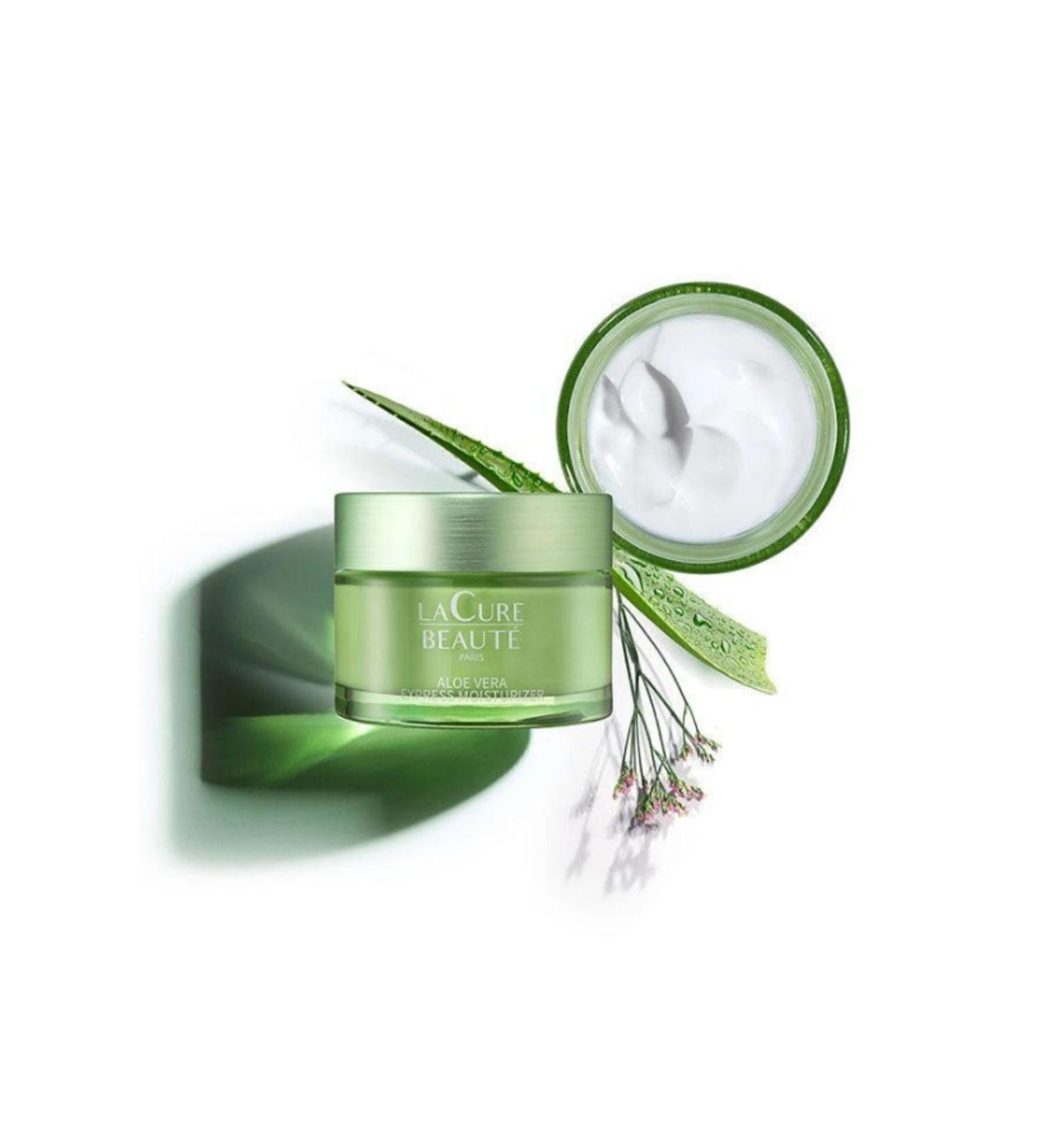 La Cure Beaute Moisturizing Vegan Face Cream with Aloe Vera Rosemary Extract and Allantoin 50ml