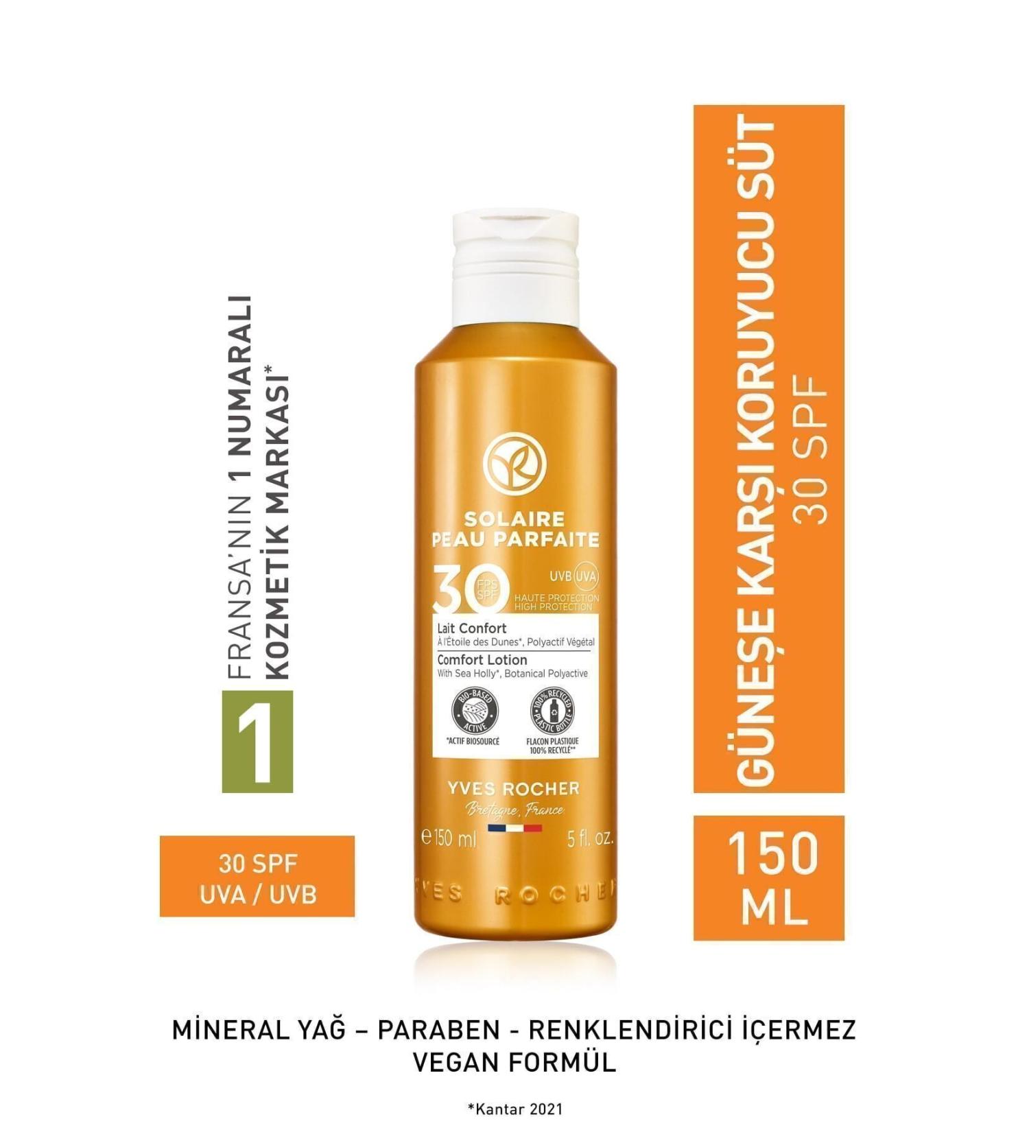 Yves Rocher Spf 30 Sun Protection Face & Body Lotion / LaRochePosay Gel