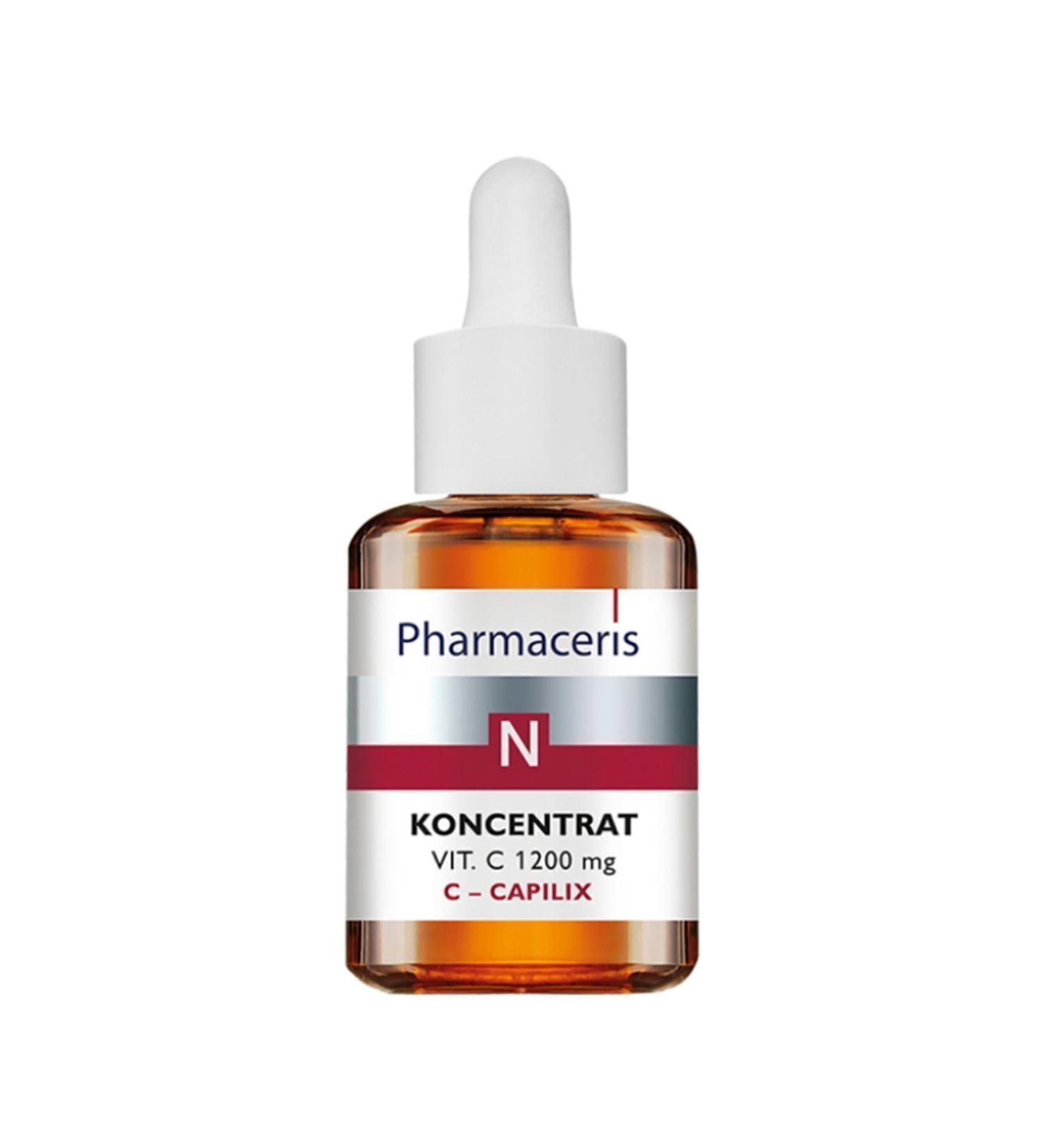 Pharmaceris Dermo - MATTE AND DULL SKIN ANTI-WRINKLE ANTI-AGING VITAMIN C CONCENTRATED SERUM