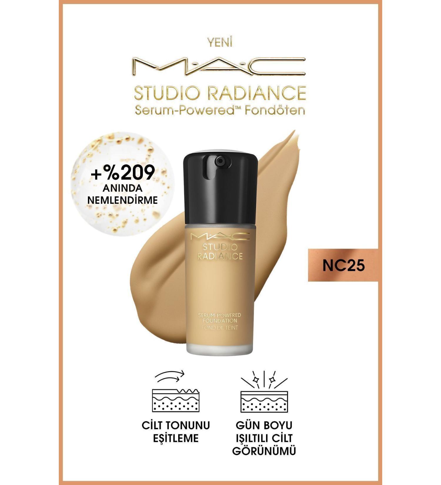 Mac Studio Radiance Serum-Powered Foundation-NC25-30ml-Foundation656707