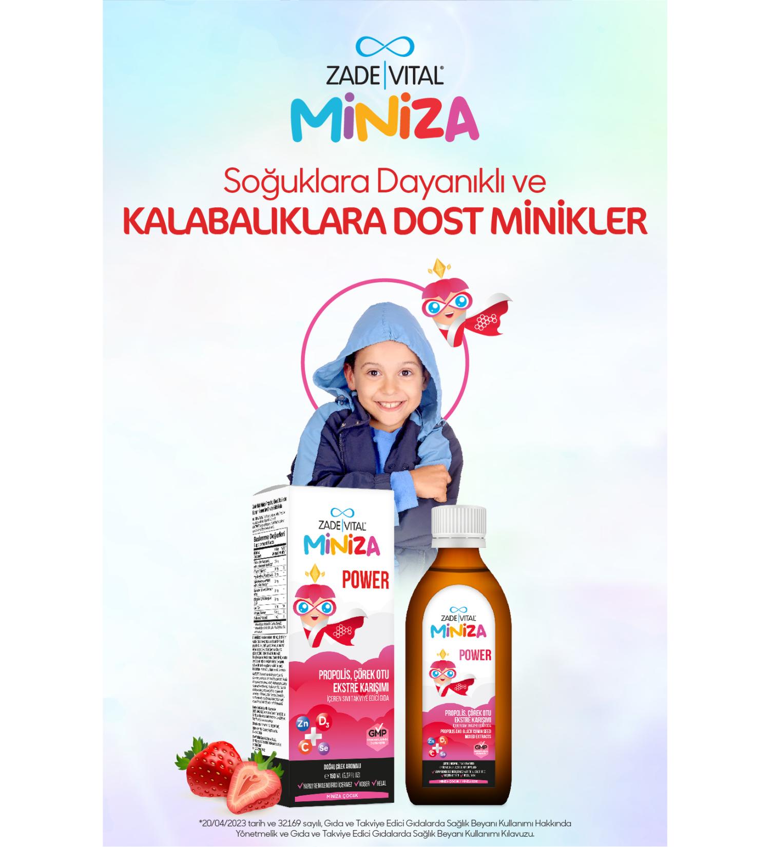 Zade Vital Miniza Power Propolis Black Cumin Mix - Buy Online on GoSupps.com