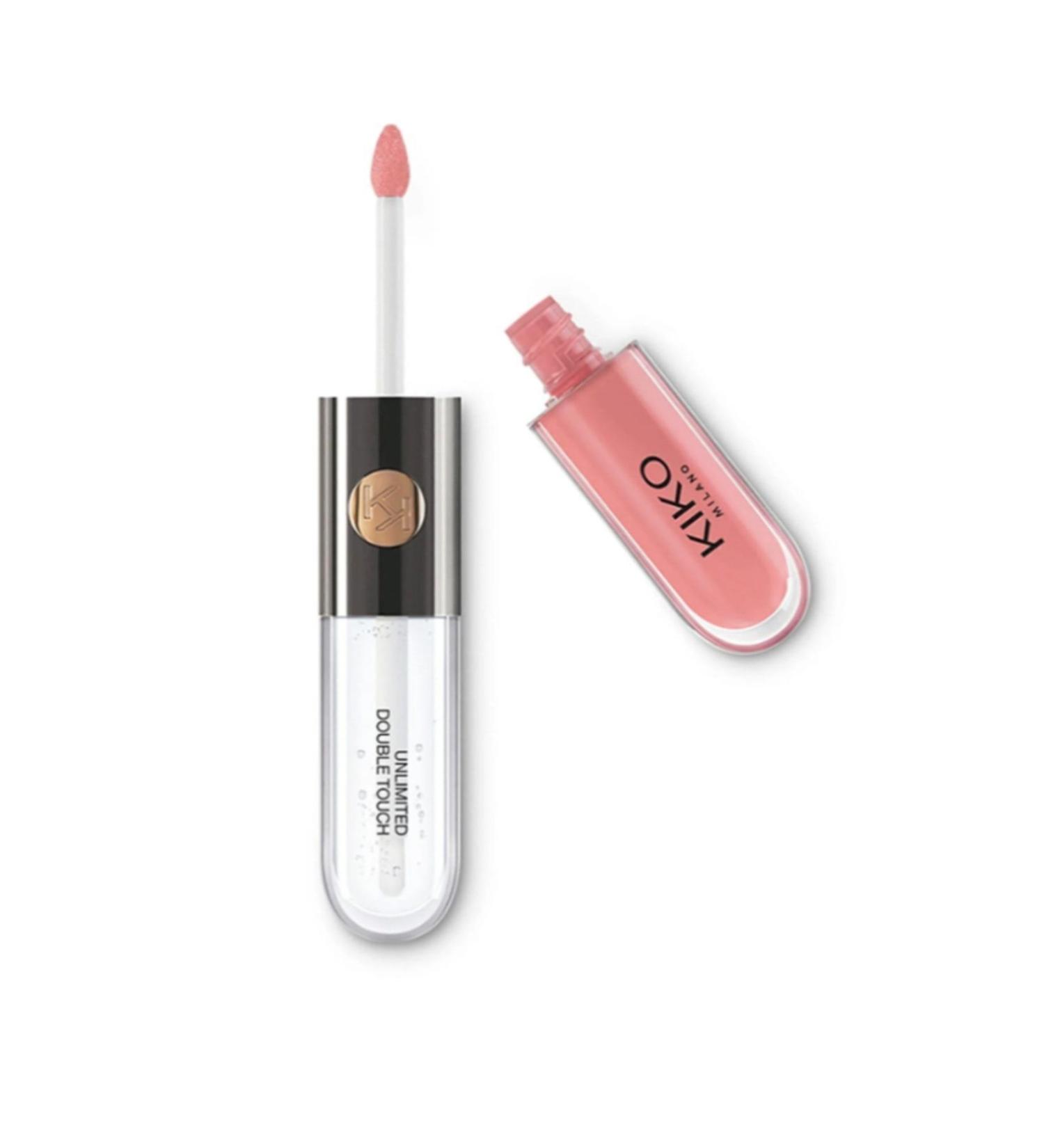 KIKO Shiny Liquid Lipstick - Unlimited Double Touch 101 Soft Rose 6 ml