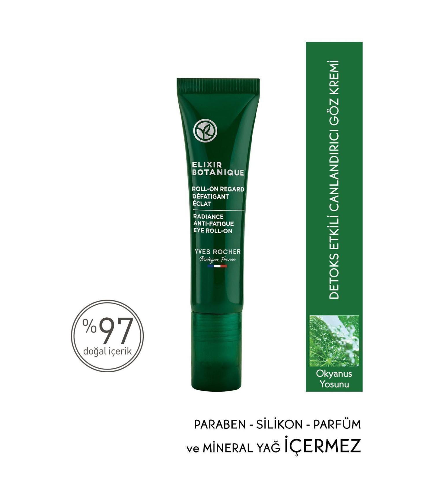 Yves Rocher Detoxifying Revitalizing Eye Cream-15 Ml - Buy Online on GoSupps.com