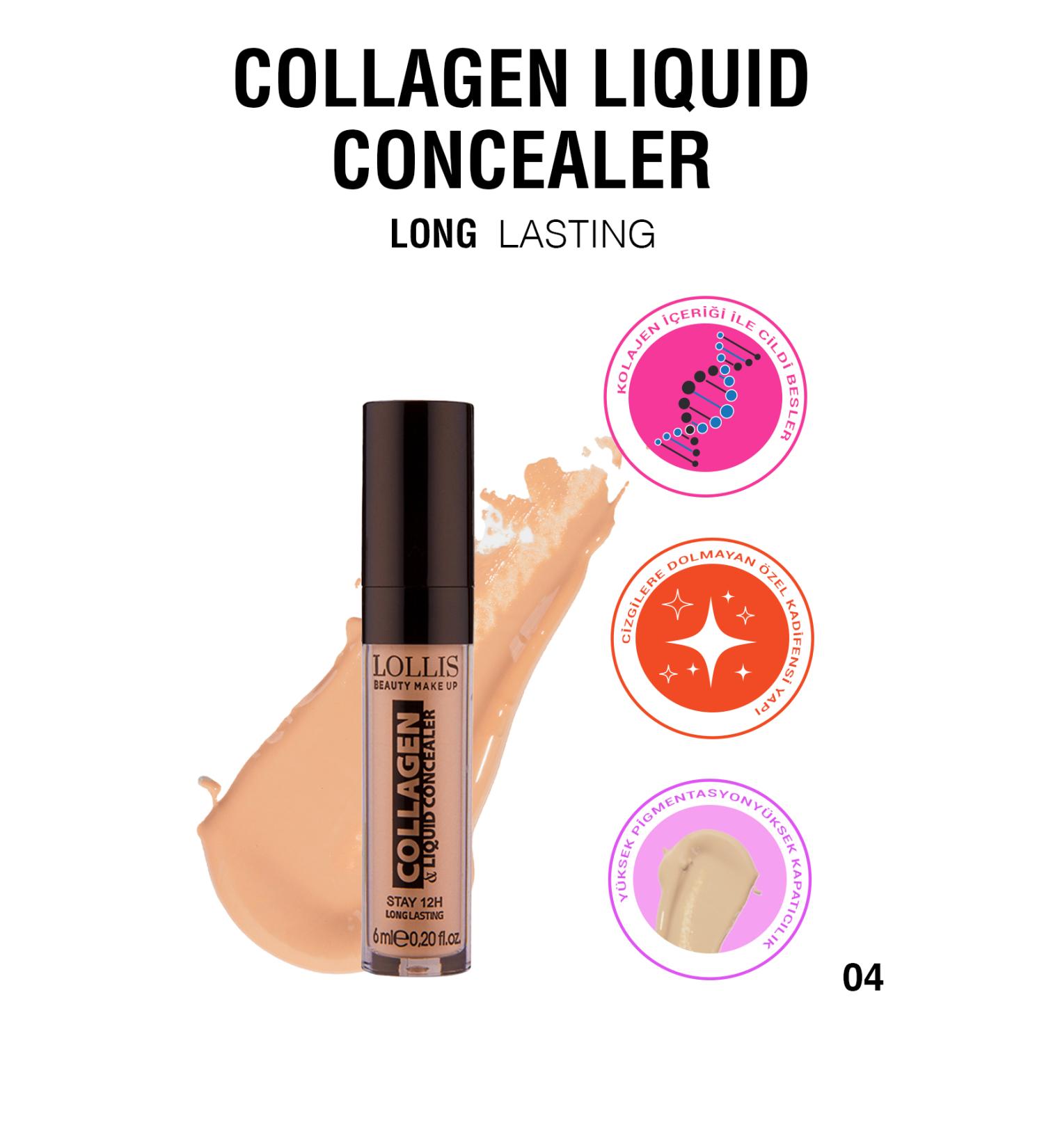 Lollis Collagen Liquid Concealer 04 / Collagen Liquid Concealer 04