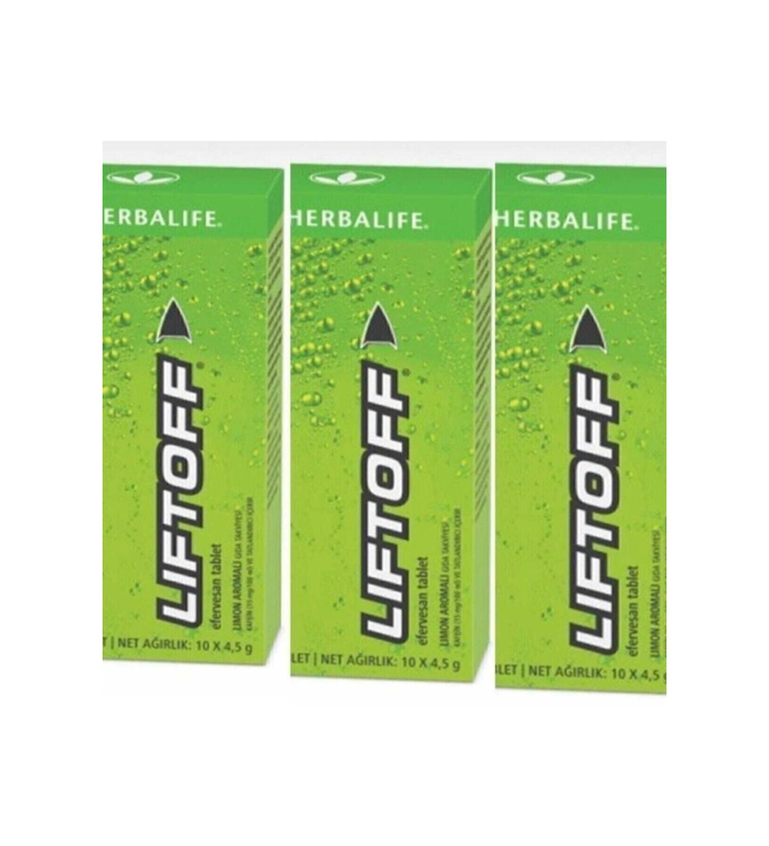 Herbalife Liftoff Lemon Flavored 3x Liftoff Hrb1234586941 Y m K m