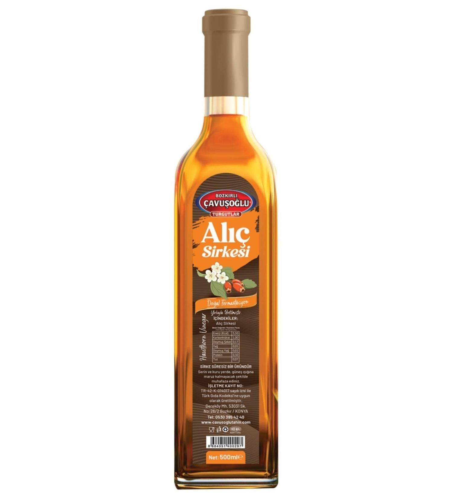 Bozk rl avu o lu Hawthorn Vinegar Natural Fermentation 500ml - Buy Online on GoSupps.com
