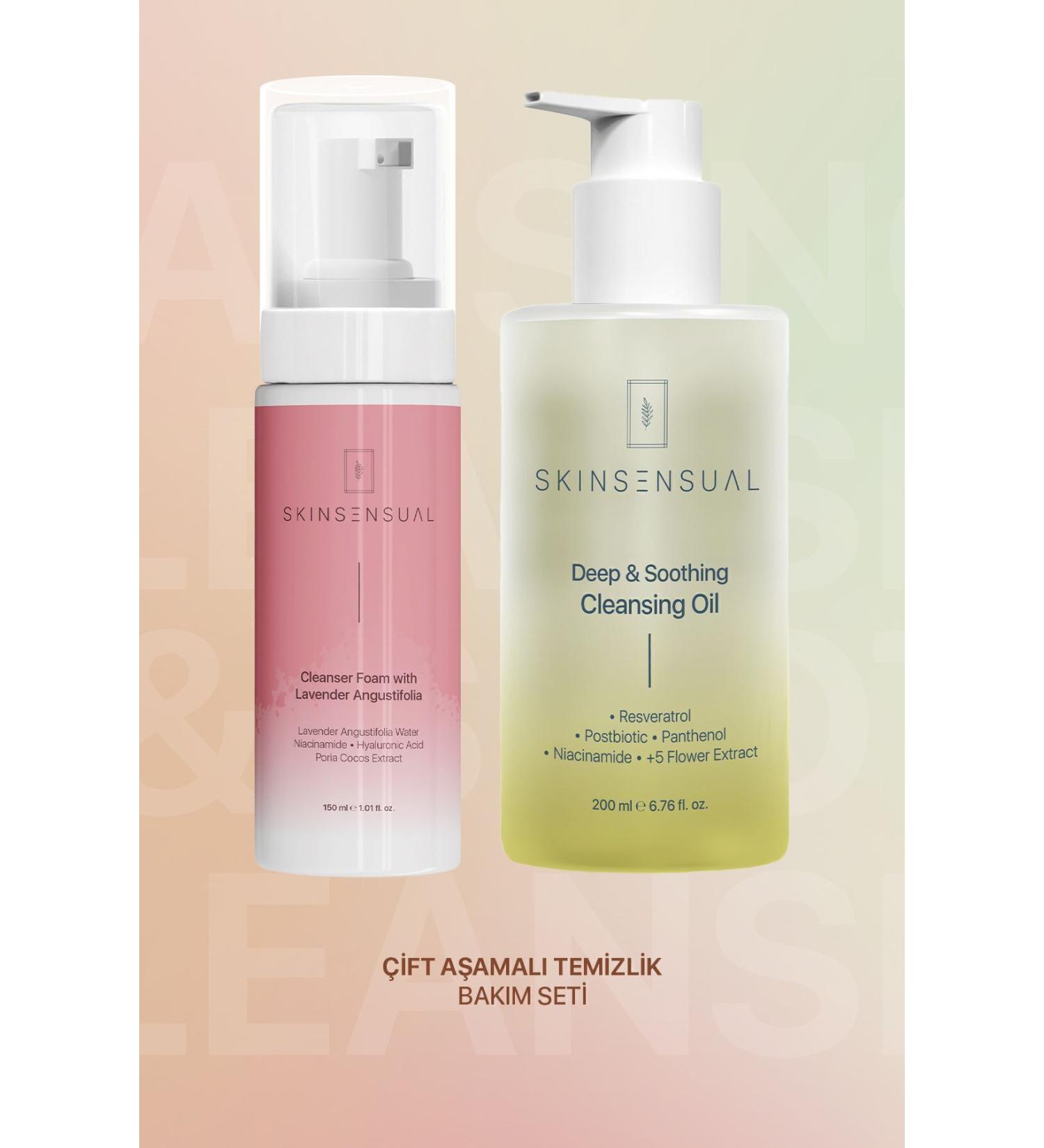Skin Sensual Dual-Stage Cleansing Pack Powered by Resveratrol | 200 + 150 ML