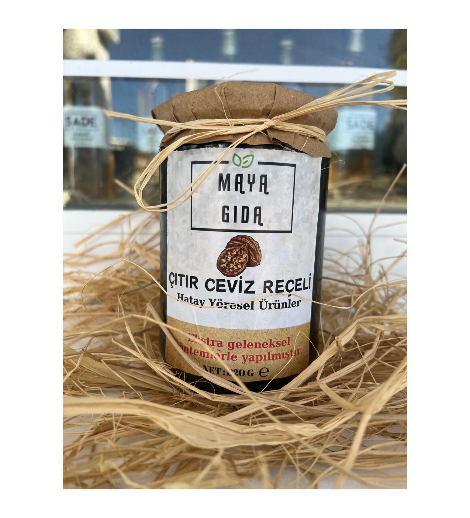 MAYA GIDA CRUNCHY WALNUT JAM 820 GR.