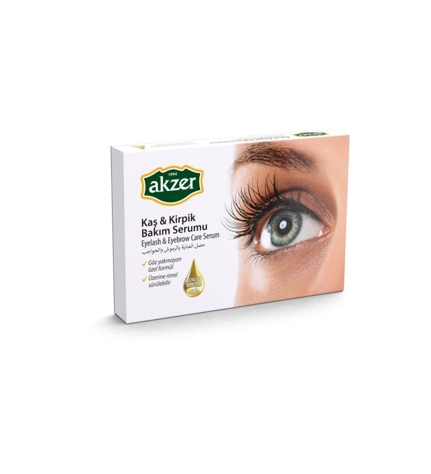 Akzer Natural Eyebrow and Eyelash Serum - Special Content