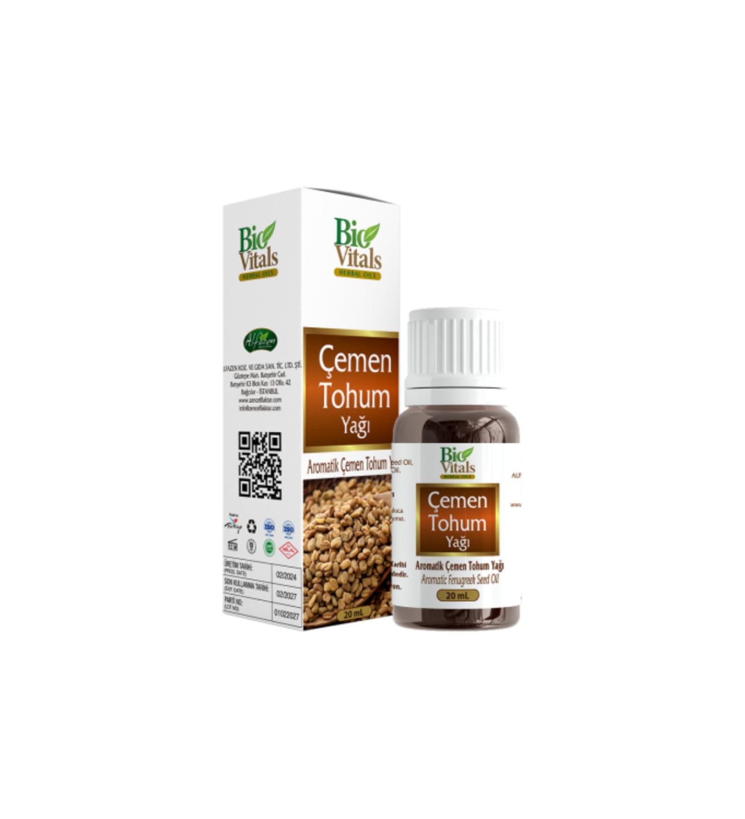 Bio Vitals Fenugreek Seed Oil 20 ml