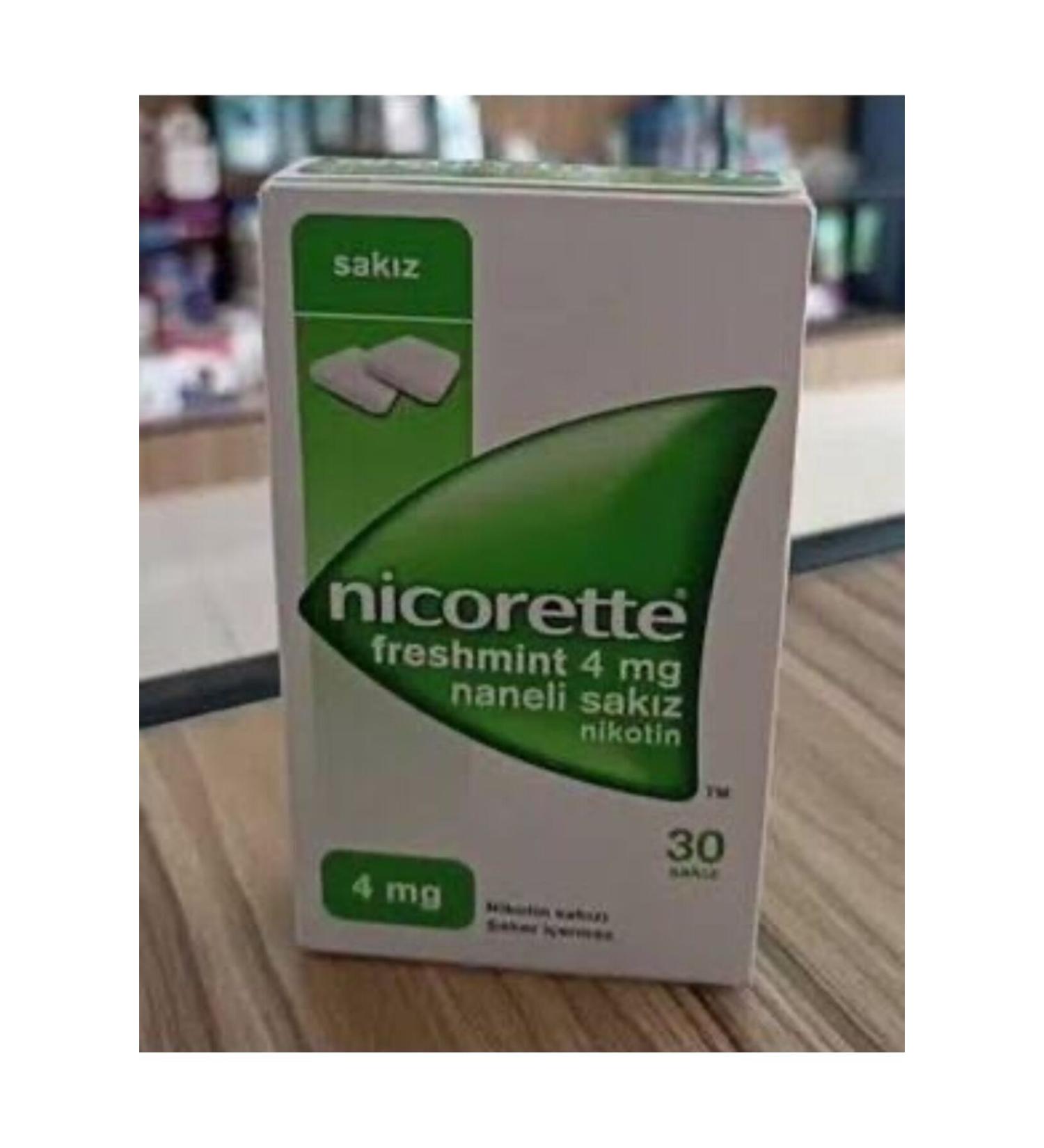 Johnson & Johnson NICORETTE 4 MG MINT GUM 30 PIECES