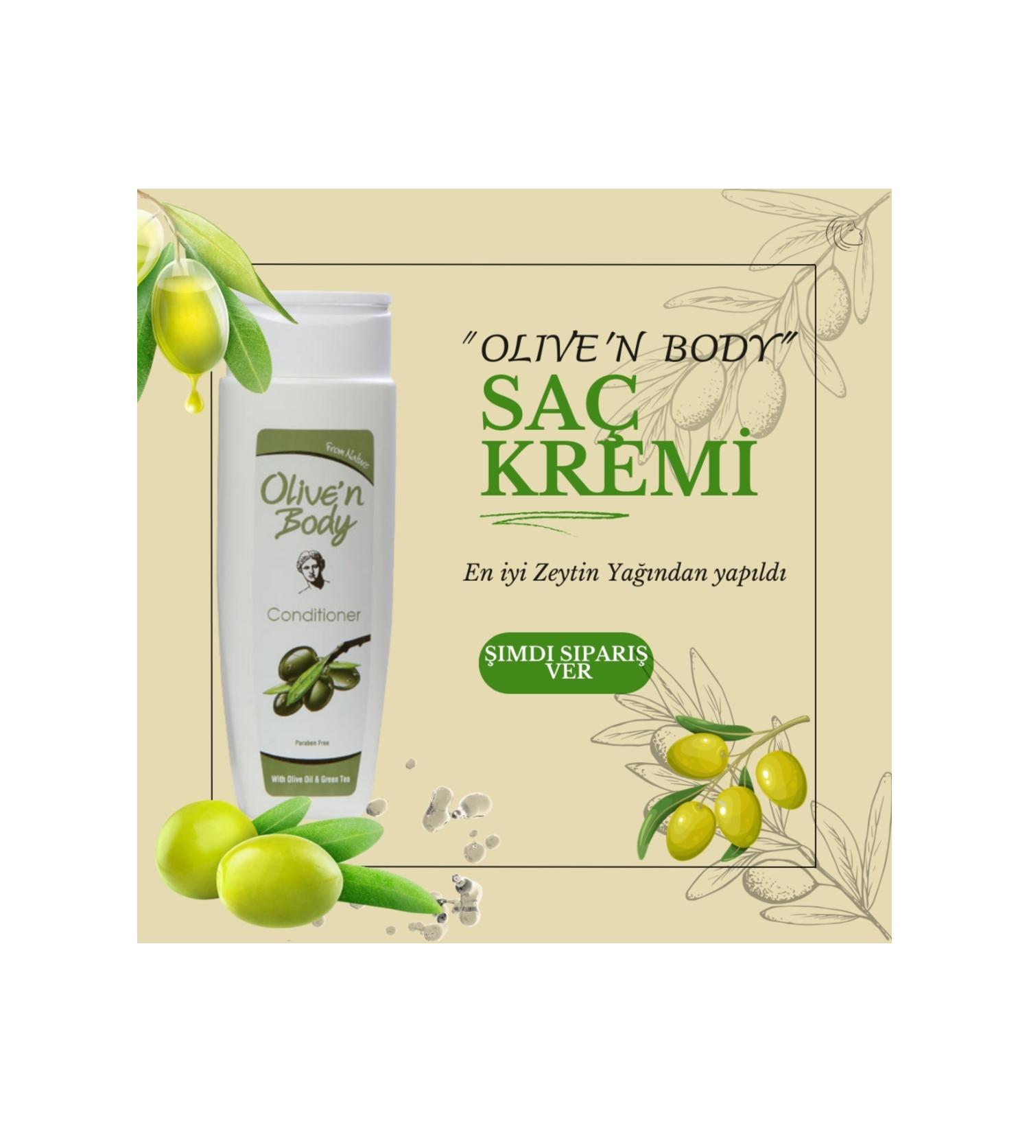 AVANTGARDE Olive'n Body Olive Oil Hair Cream 400 Ml