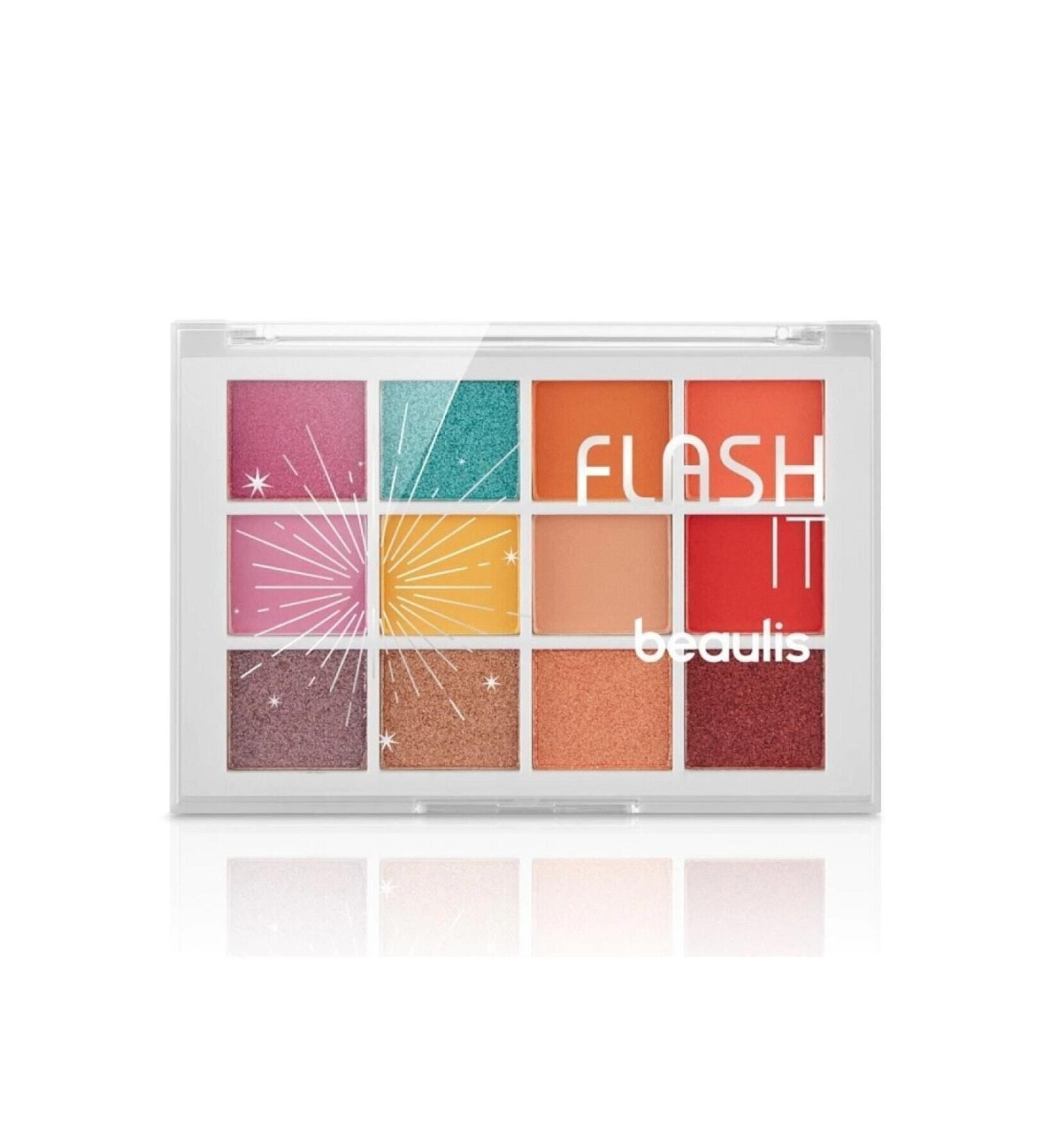 beaulis Flash It 12-Piece Eyeshadow Palette 114 Crazy Lovers