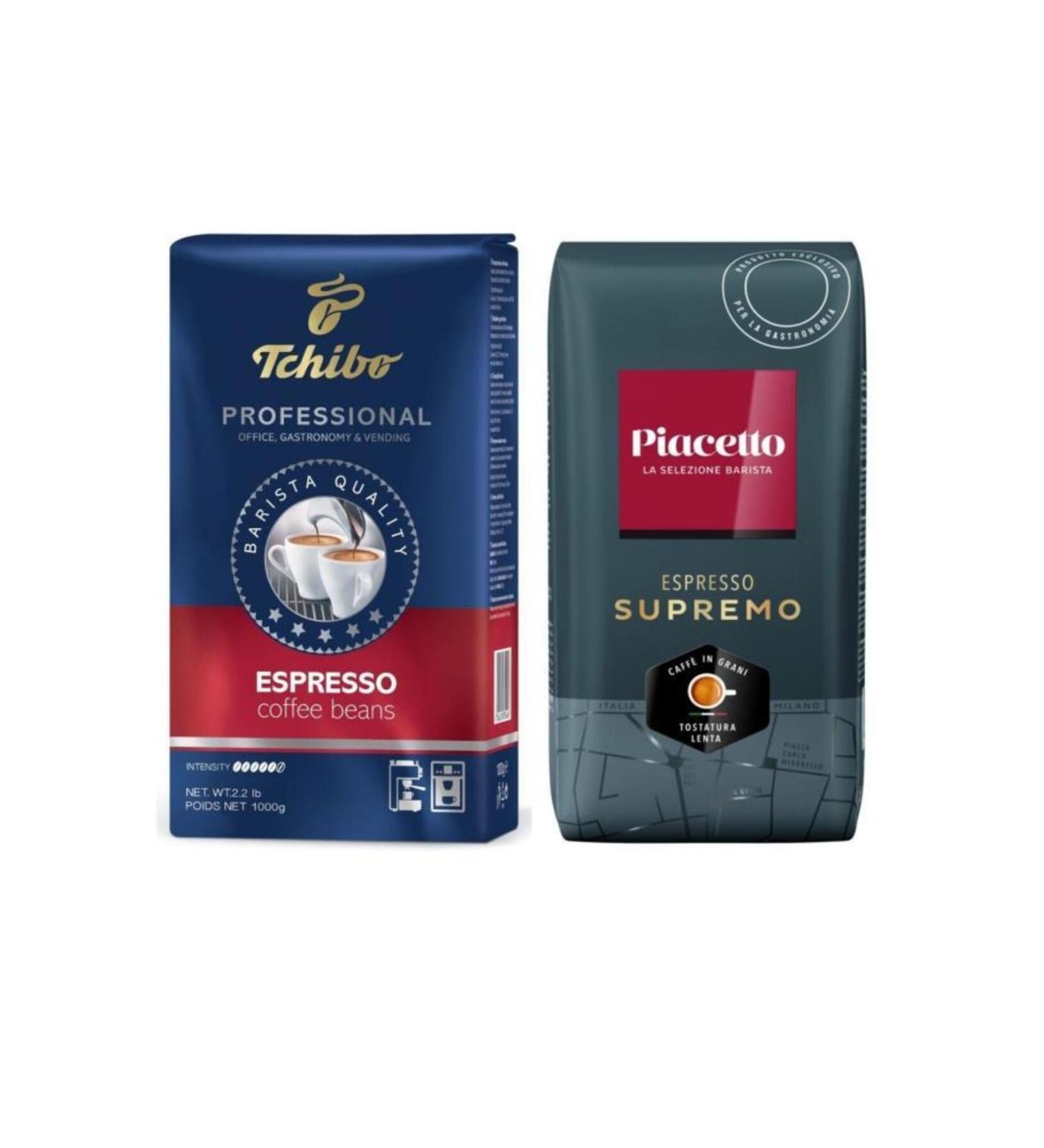 Tchibo Profesional Espresso Bean Coffee 1 Kg Piacetto Espresso Supremo Bean Coffee 1