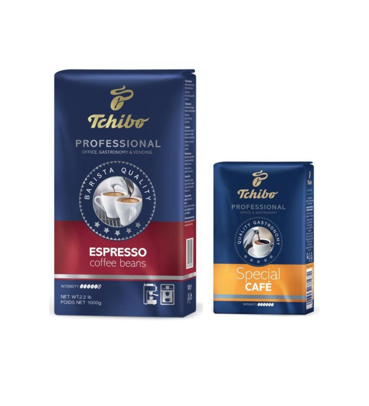 Tchibo Professional Espresso Bean Coffee 1 Kg Professional Special Filter Coffee 250 gr