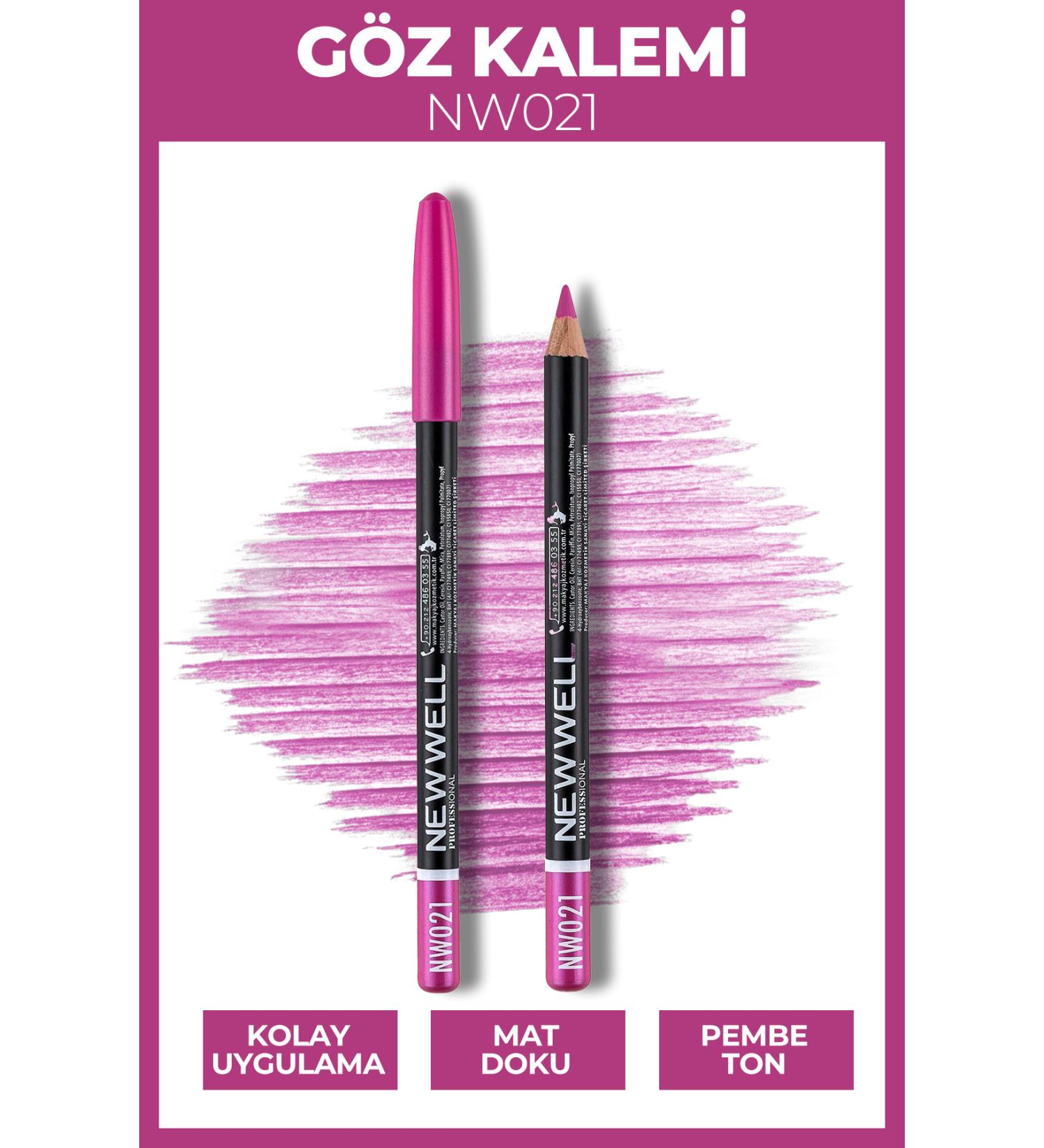 New Well Porcelan Make Up Eyelip Pencil21 - Buy Online on GoSupps.com