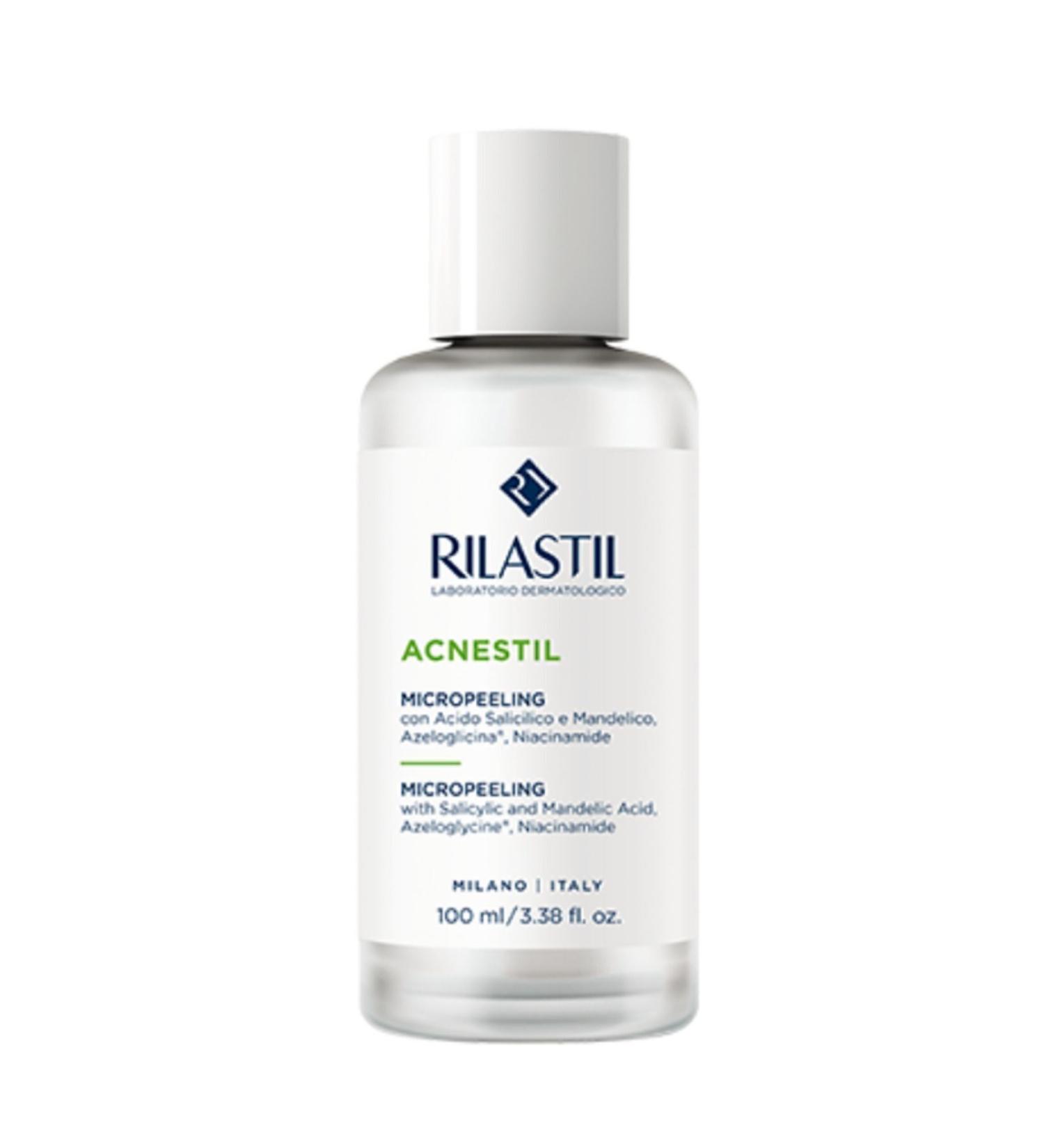 Rilastil Face-Body Peeling Lotion ACNESTIL MICROPEELING Recommended for Impure and Acne Prone Skin - Buy Online on GoSupps.com