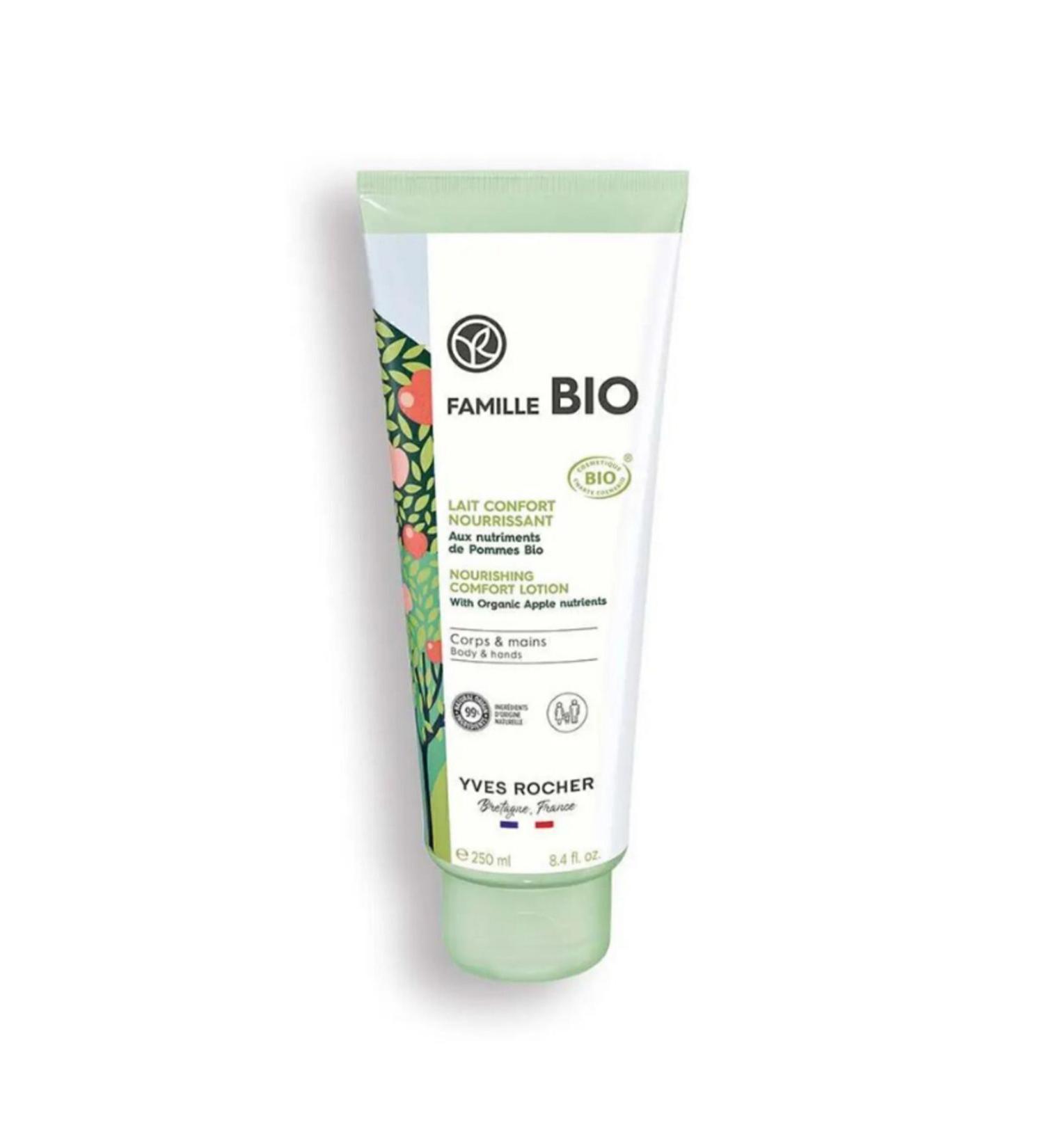 Yves Rocher Organic Certified Nourishing Body Lotion for the Whole Family 250ml