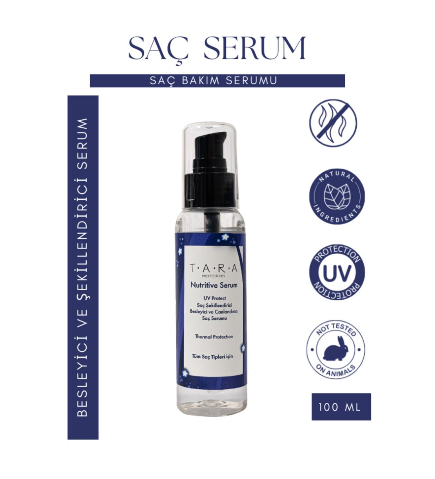 TARA professional Nutritive Serum Nourishing and Styling Hair Serum 100 ml