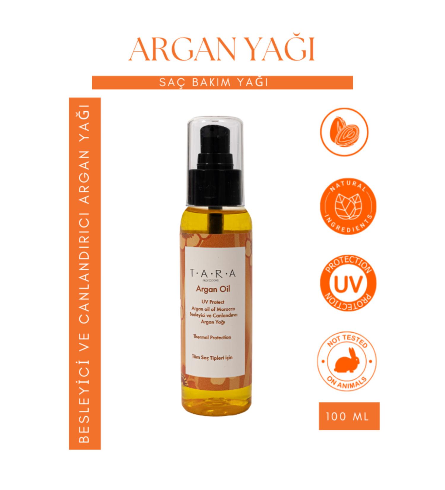 TARA Professional Argan Oil Of Morocco Hair Revitalizing And Nourishing Argan Oil 100 ML - Buy Online on GoSupps.com