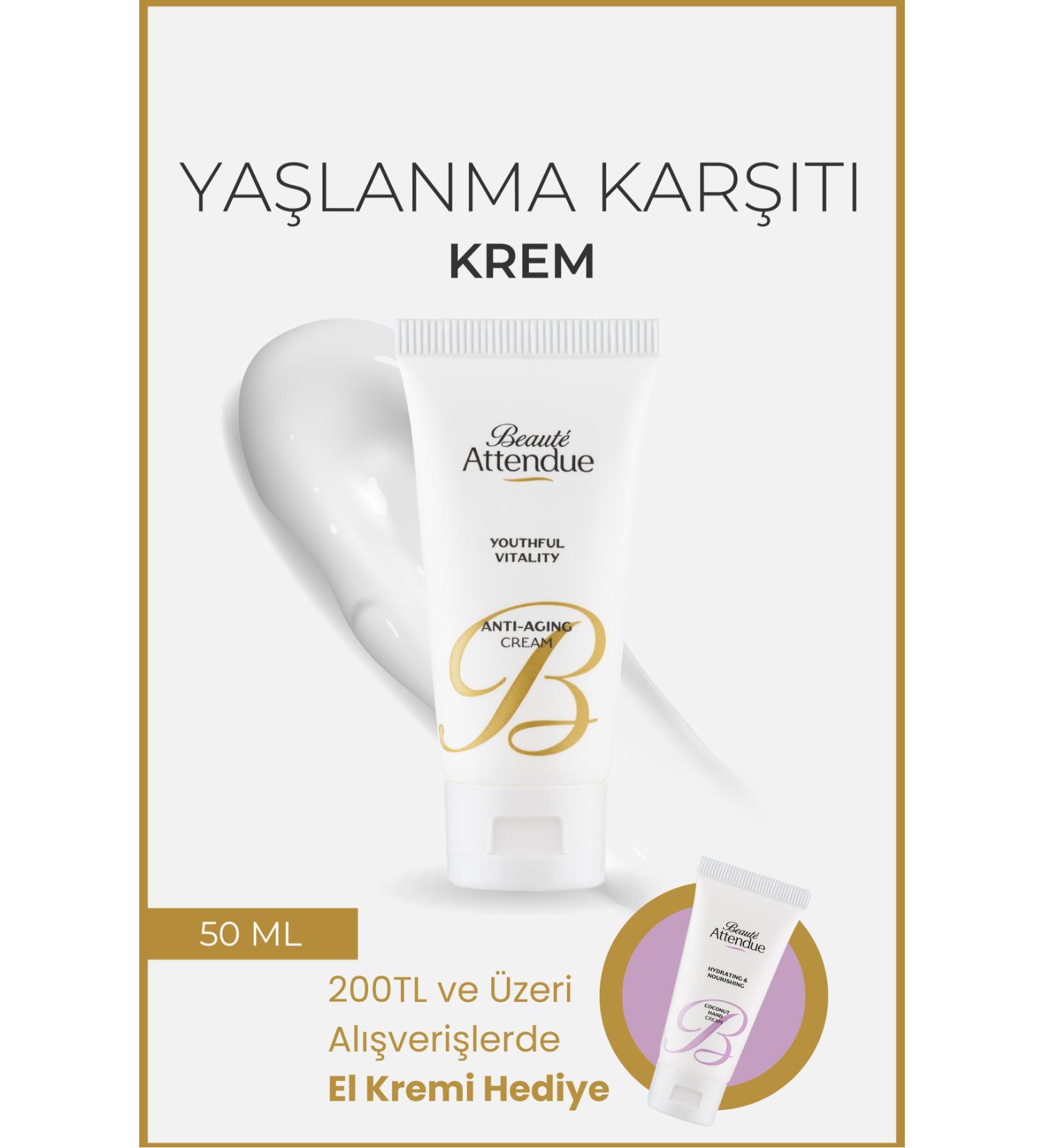 BEAUTE ATTENDUE Anti-Aging and Anti-Wrinkle Plumping Vitalizing Anti-Aging Cream - Buy Online on GoSupps.com