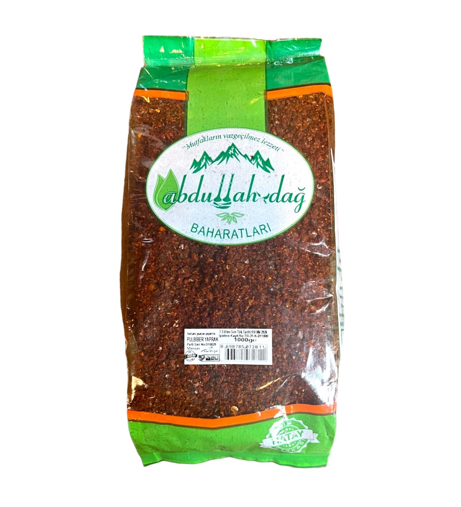 Hac o lu Spice Hatay Local Red Pepper Red Pepper Hot Oil 1 Kg / 1000 gr - Buy Online on GoSupps.com
