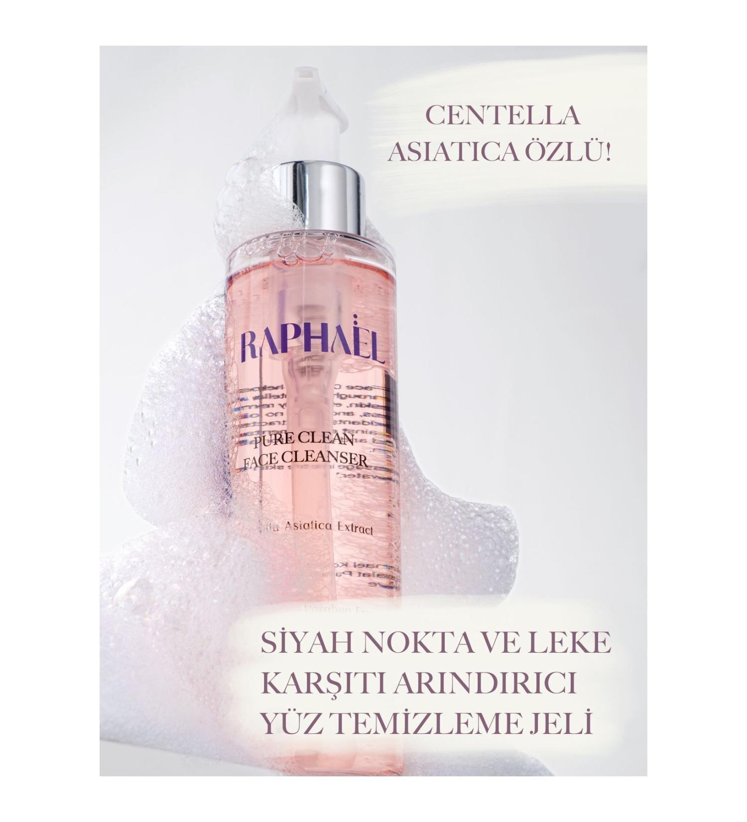 RAPHAEL COSMETICS Pure Clean Face Cleanser (ANTI-BLACKSPOT FACE CLEANSING GEL WITH CENTELLA ASIATICA EXTRACT 150 ML) - Buy Online on GoSupps.com