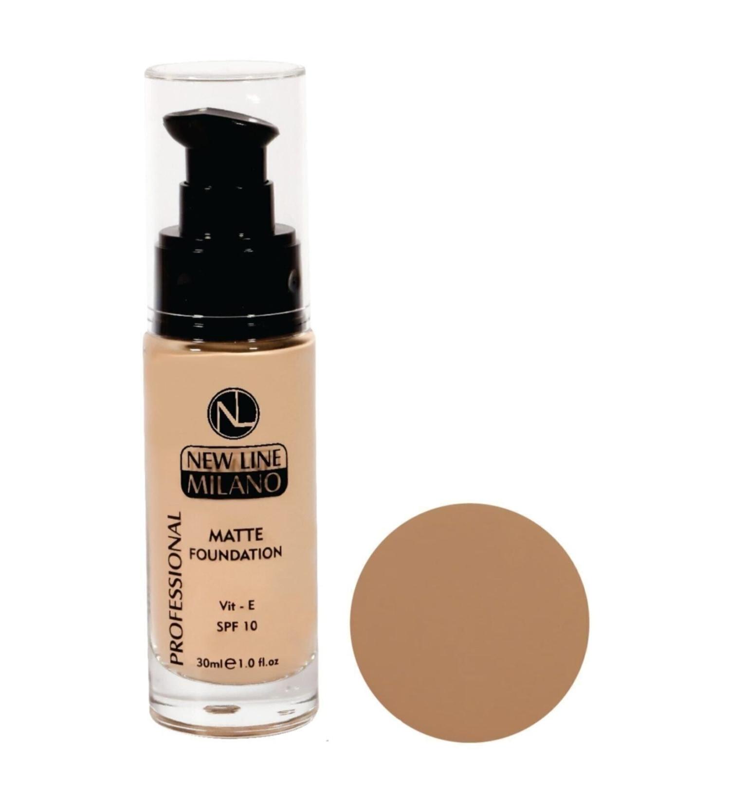 NEWLINE Milano Matte Glass Bottle Foundation 02