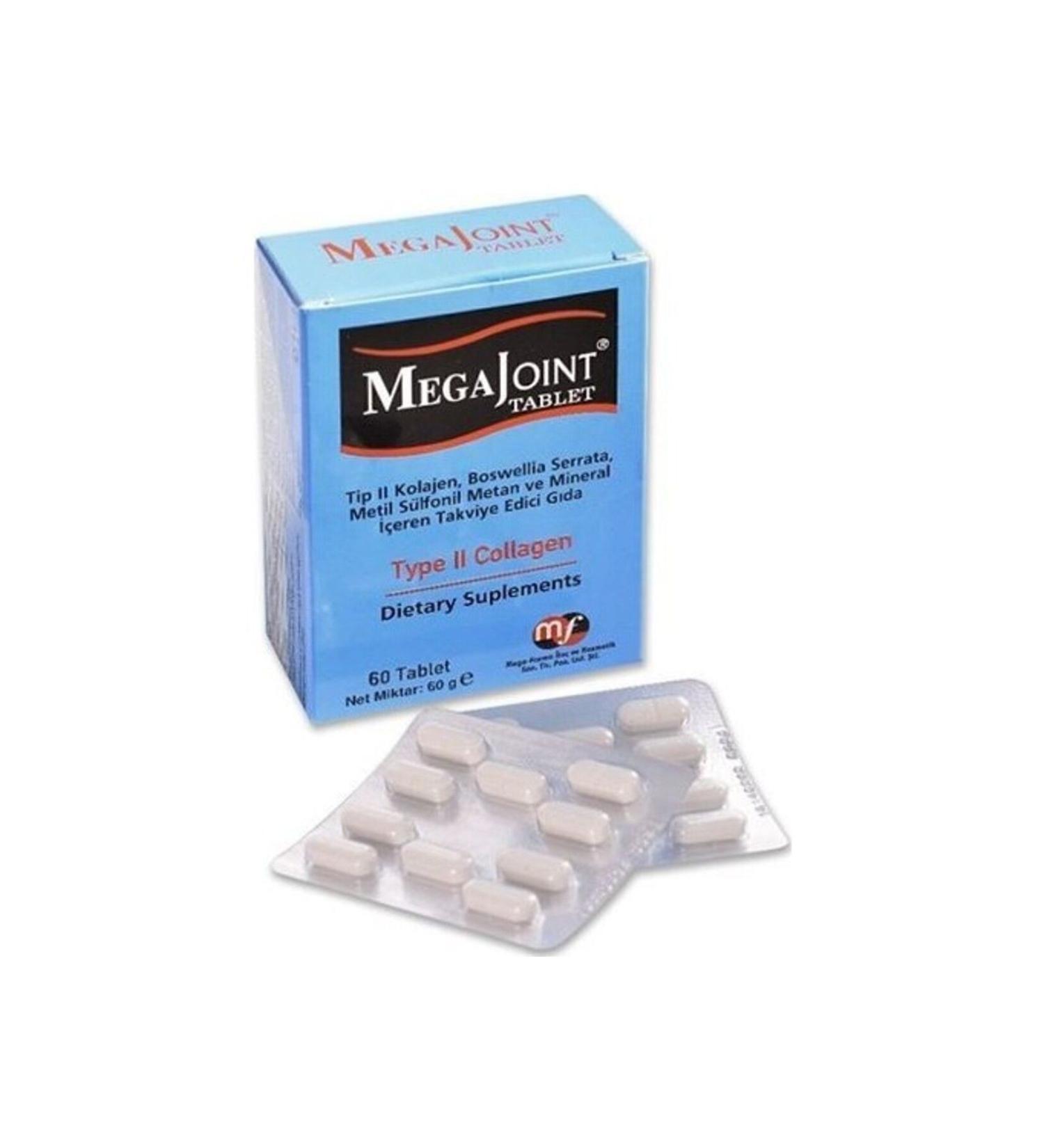 Mega Farma Joint Type II Collagen 60 Tablets