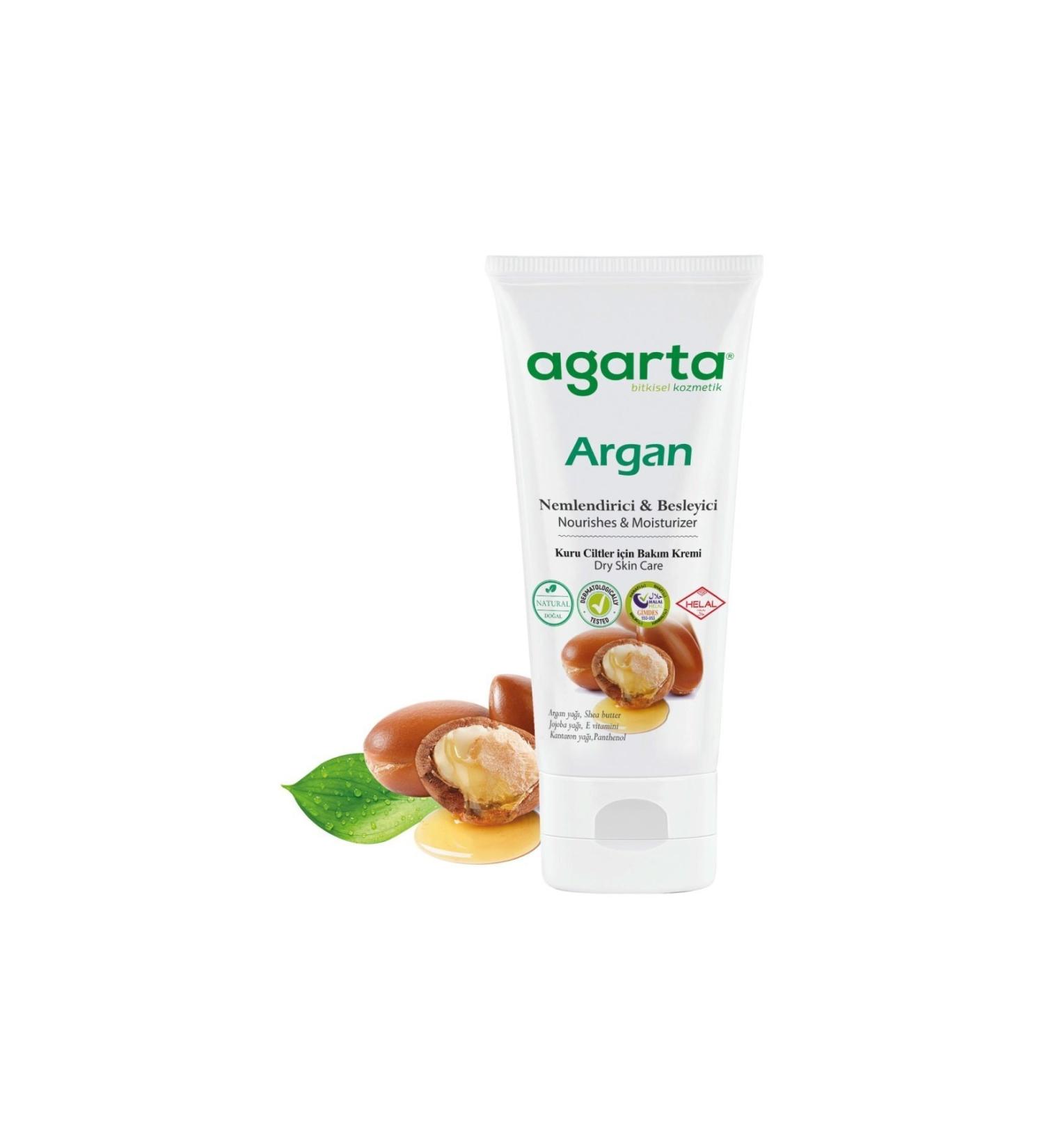 Agarta Natural Moisturizing & Nourishing Argan Cream