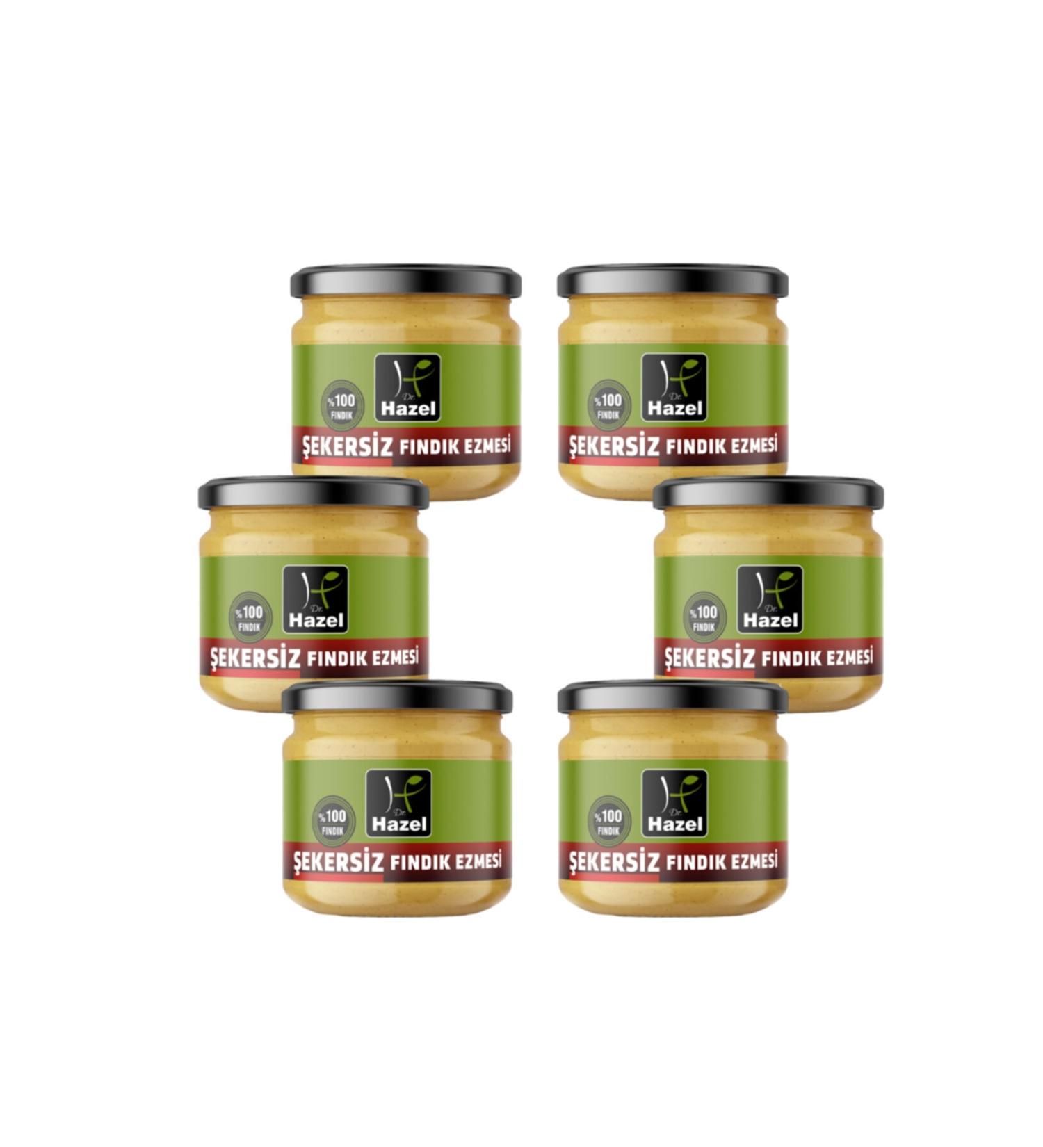 Dr.Hazel Hazelnut Paste Sugar-Free 250gr (6 X 250GR)