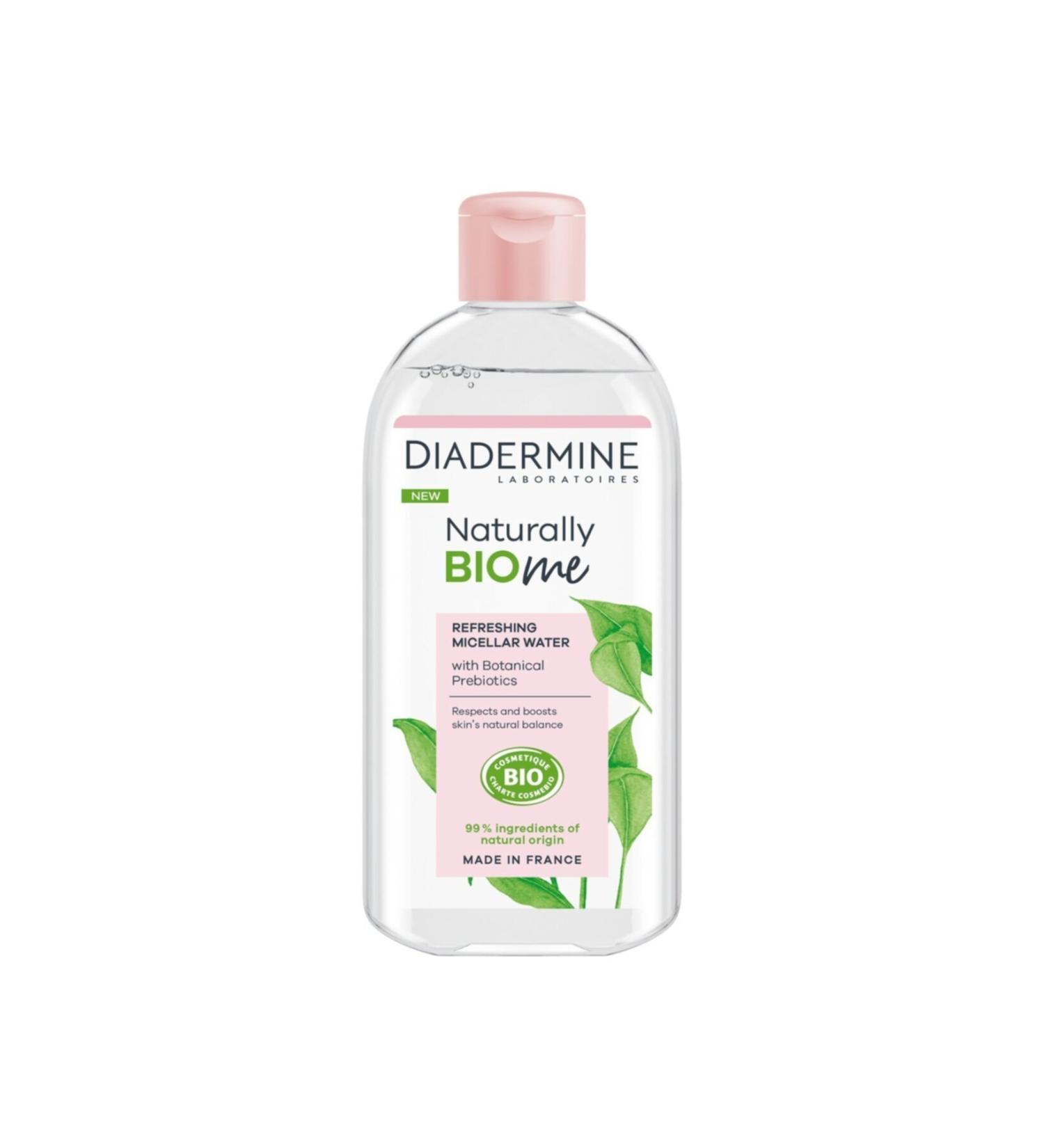 Diadermine Naturally Bio Me Refreshing Micellar Make-Up Remover Water 400 Ml