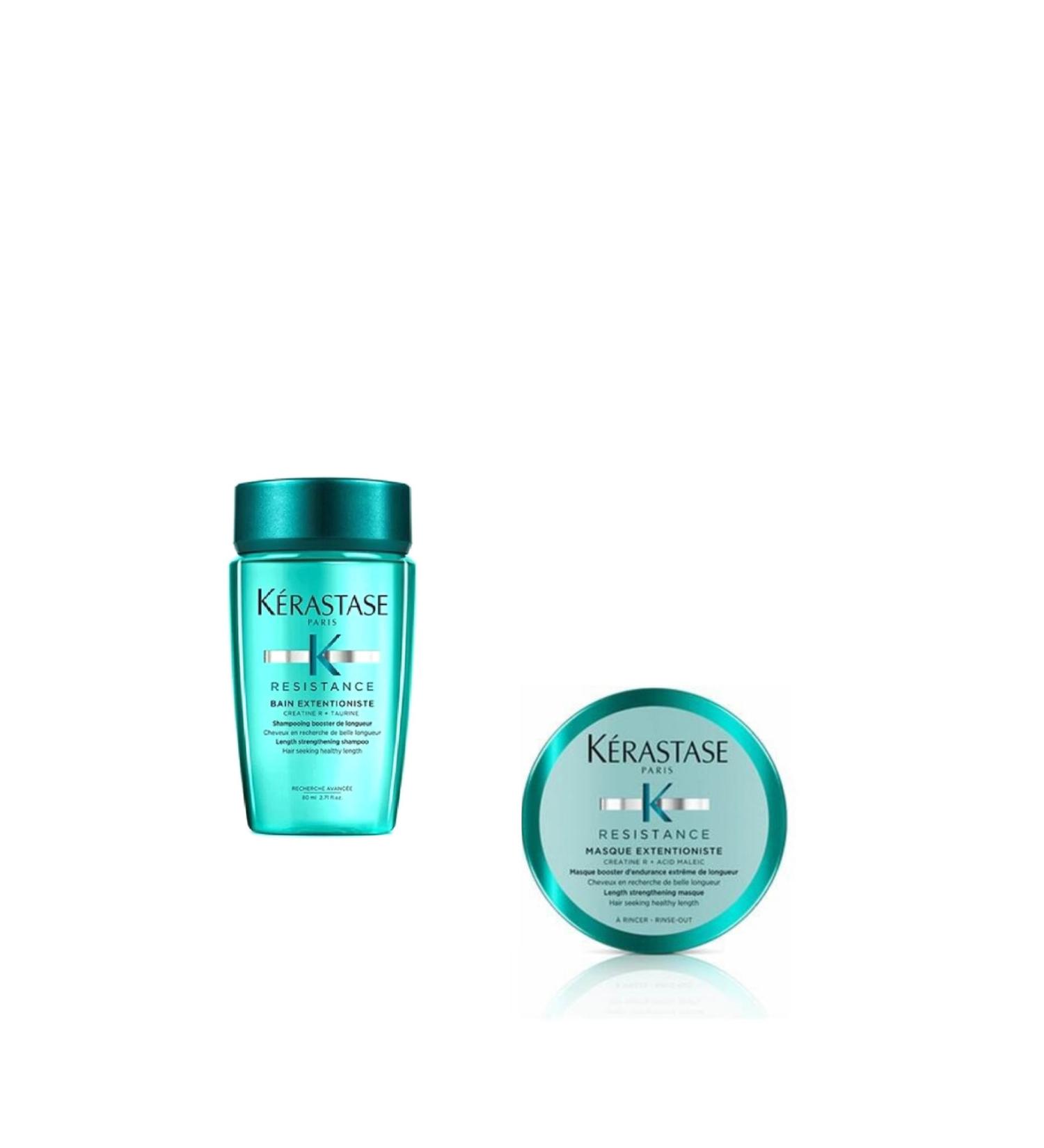 Kerastase Bain Extension 80 ml Shampoo 75 ml Mask