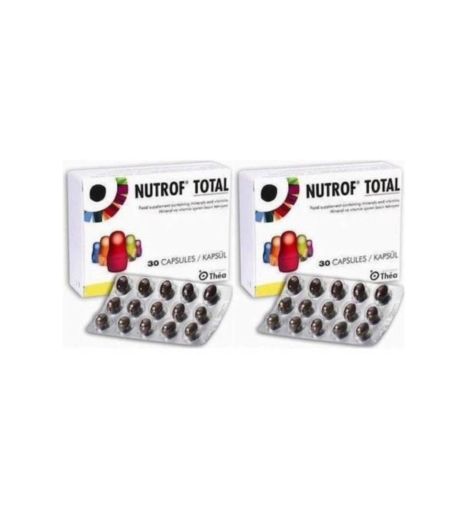 Thea Nutrof Total 30 Capsules - 2 Pieces