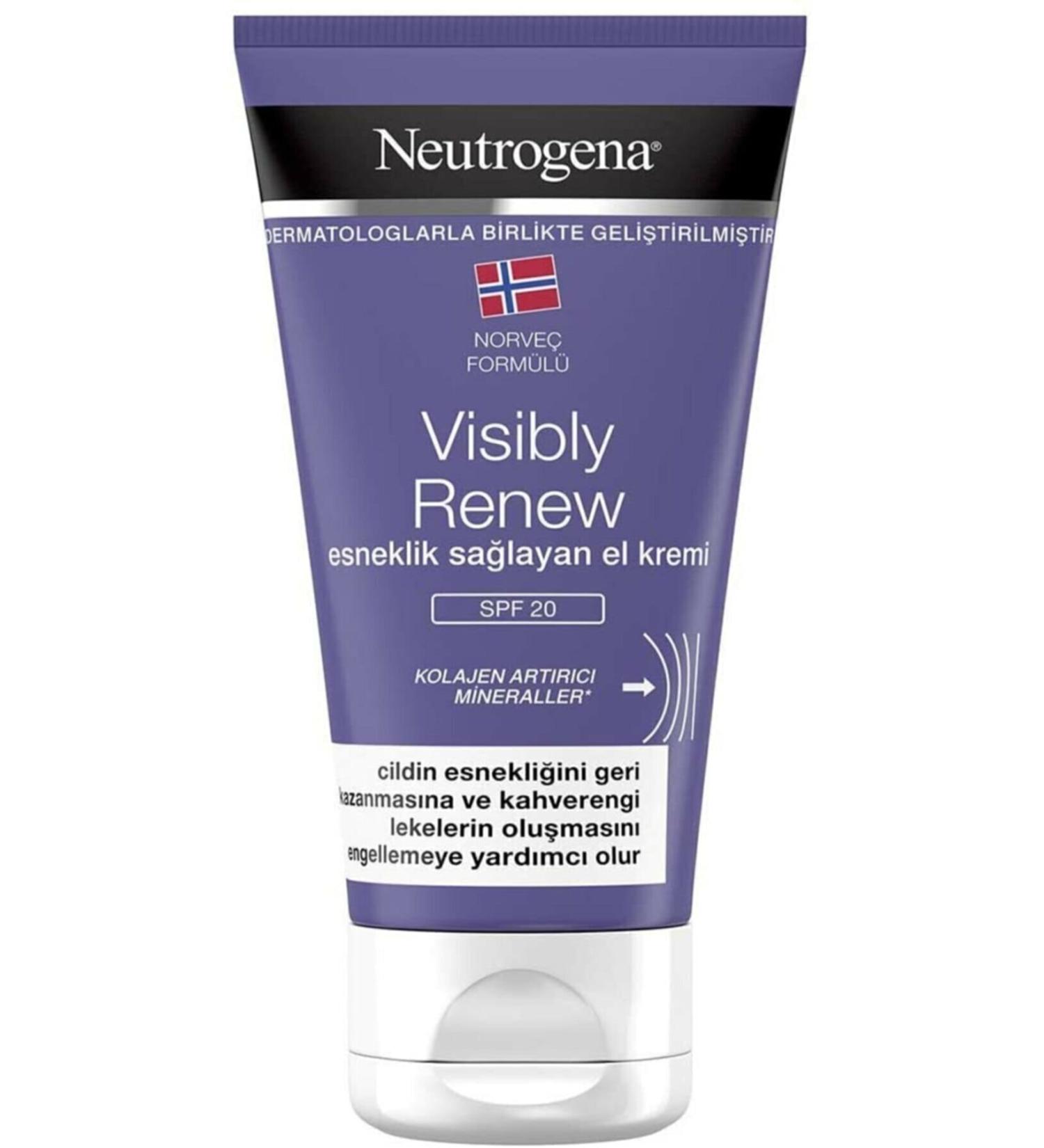 Neutrogena Visibly Renew Hand Cream 75ml Spf20